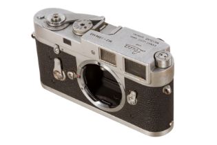 A Leica M2 Lever Rewind Rangefinder Camera Body