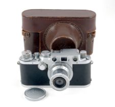 Leica IIIc (Converted) with 5cm Elmar.