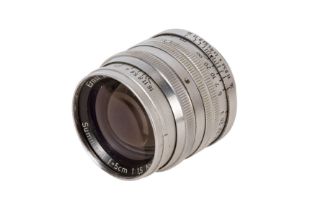 A Leitz 5cm f/1.5 Summarit LTM Lens