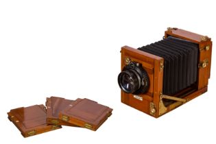 A Gandolfi 5x4 Tailboard Camera