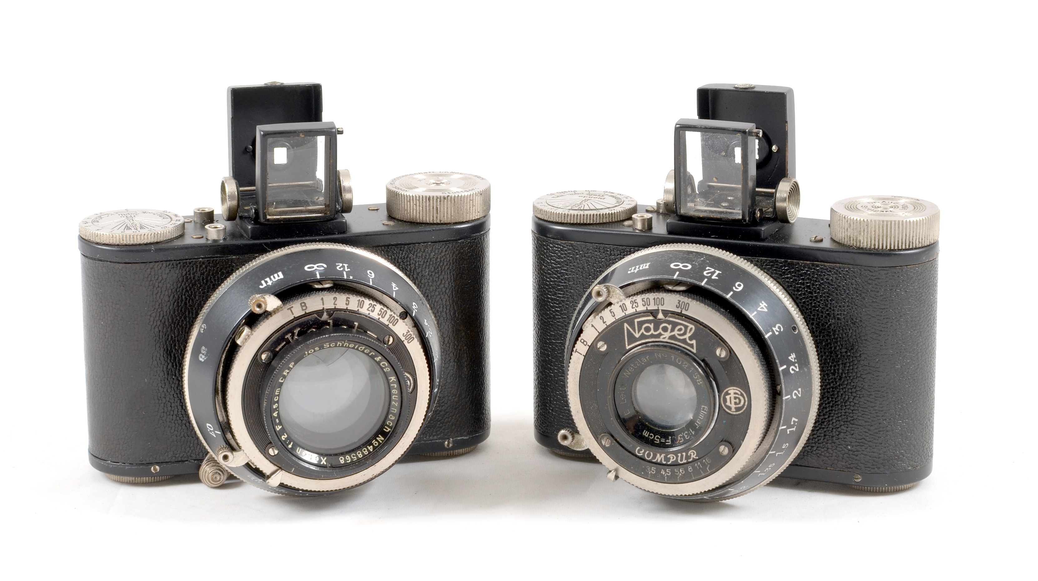 A Pair of Nagel Pupille Cameras. Elmar & Kodak Versions - Image 2 of 4