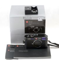Black Leica M9 Digital Camera - Sensor Faulty.