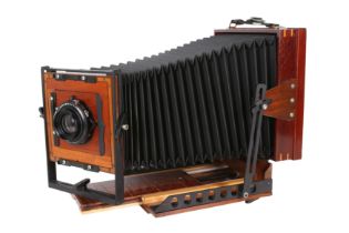 A Handmade 5x4 / 7x5 Field Camera Body by Herb Quick.