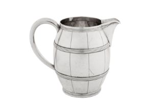 A late 20th century American sterling silver jug, New York circa 1980 by Tiffany and Co