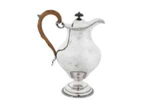 An early 20th century Indian colonial silver ewer or covered jug, Bangalore circa 1910 by Cotha Kris