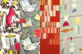 A GROUP OF DAVID WHTEHEAD FABRICS Preview: Barley Mow Centre