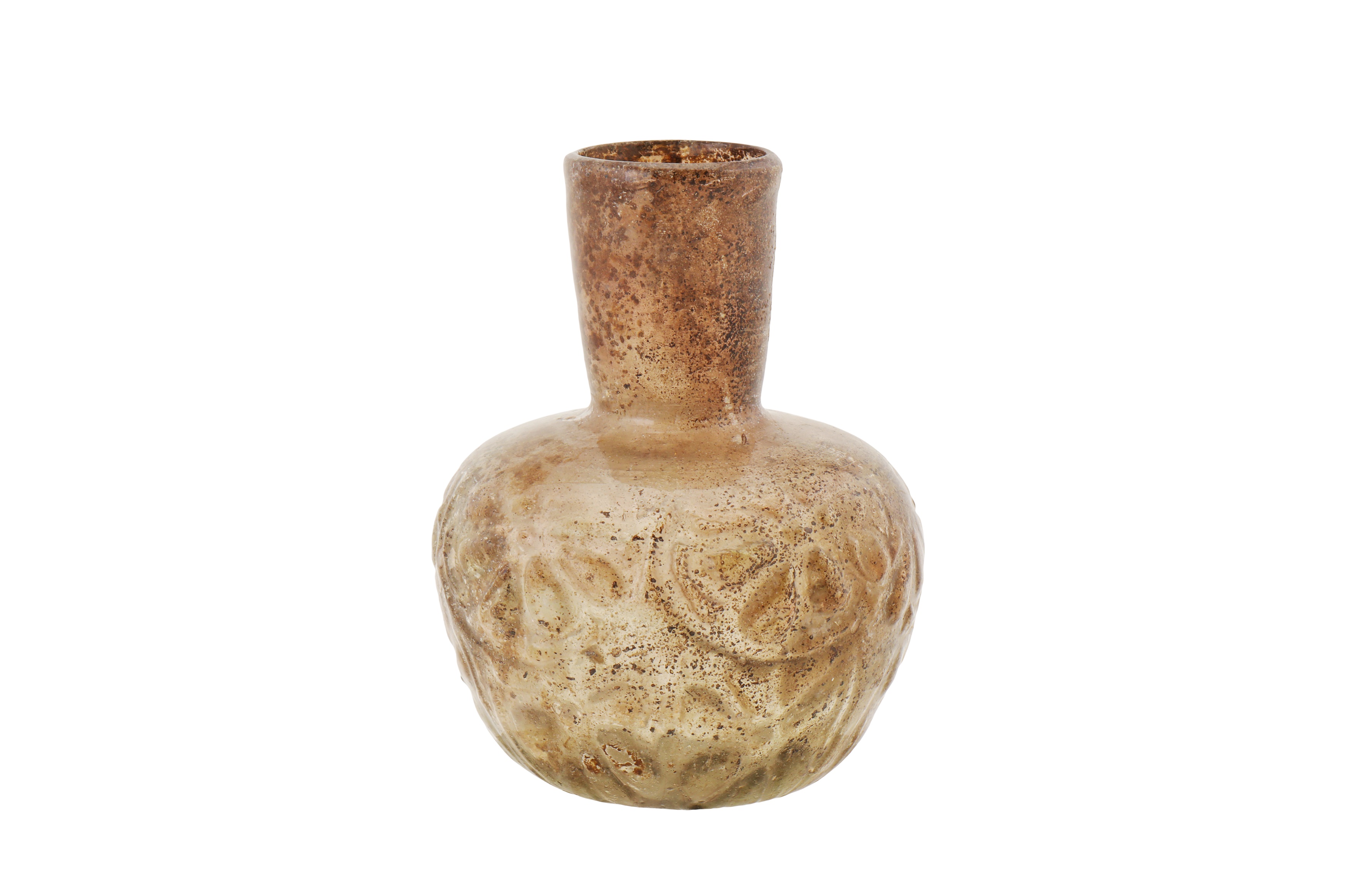TWO EARLY ISLAMIC GLASS VESSELS - Image 3 of 9