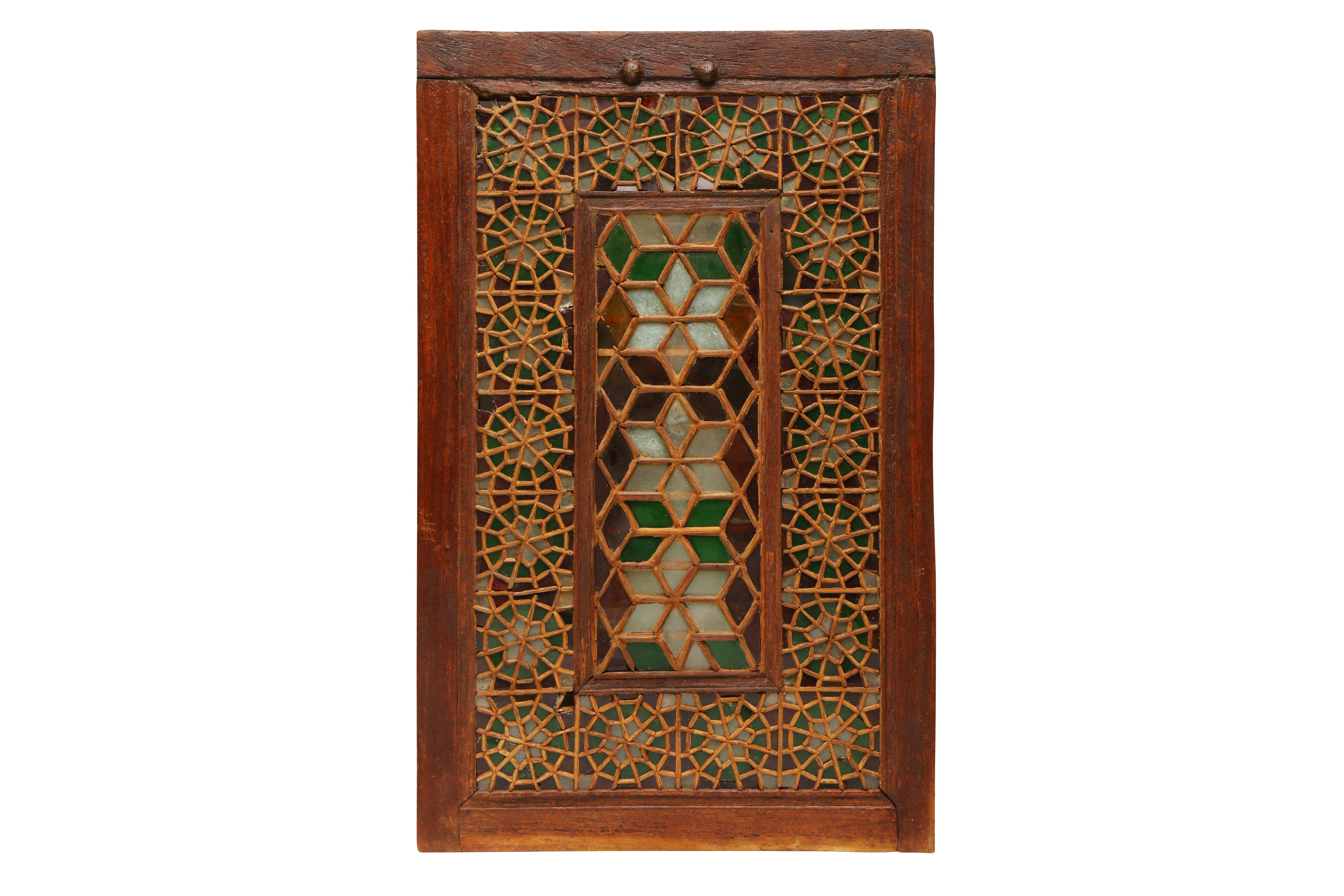 A 19TH CENTURY PERSIAN WINDOW FRAME