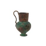 A 12TH-13TH CENTURY PERSIAN SELJUK BRONZE JUG