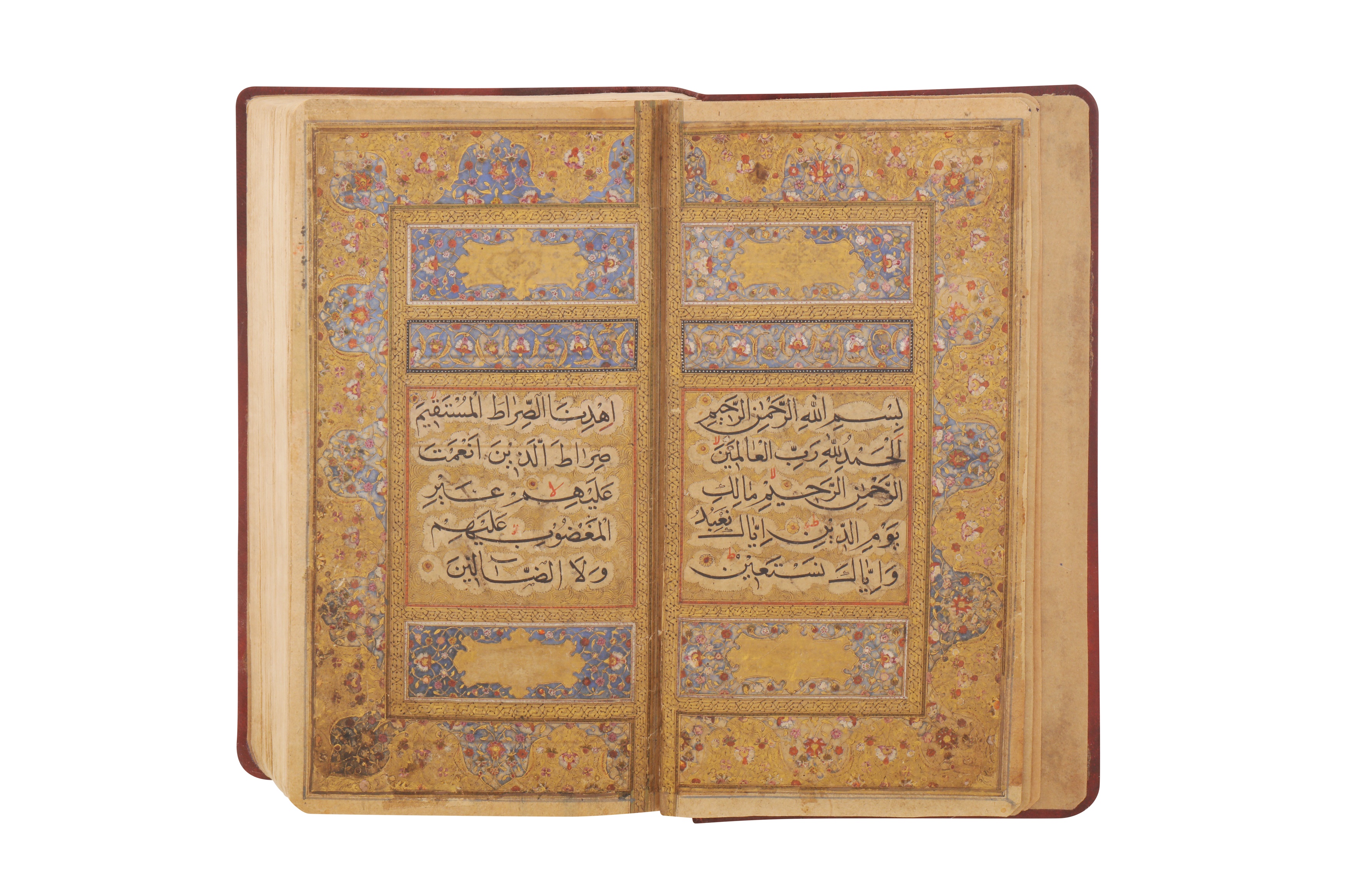 AN ILLUMINATED QUR'AN, INDIA, POSSIBLY 18TH CENTURY Kashmir, North India, probably late 18th centur