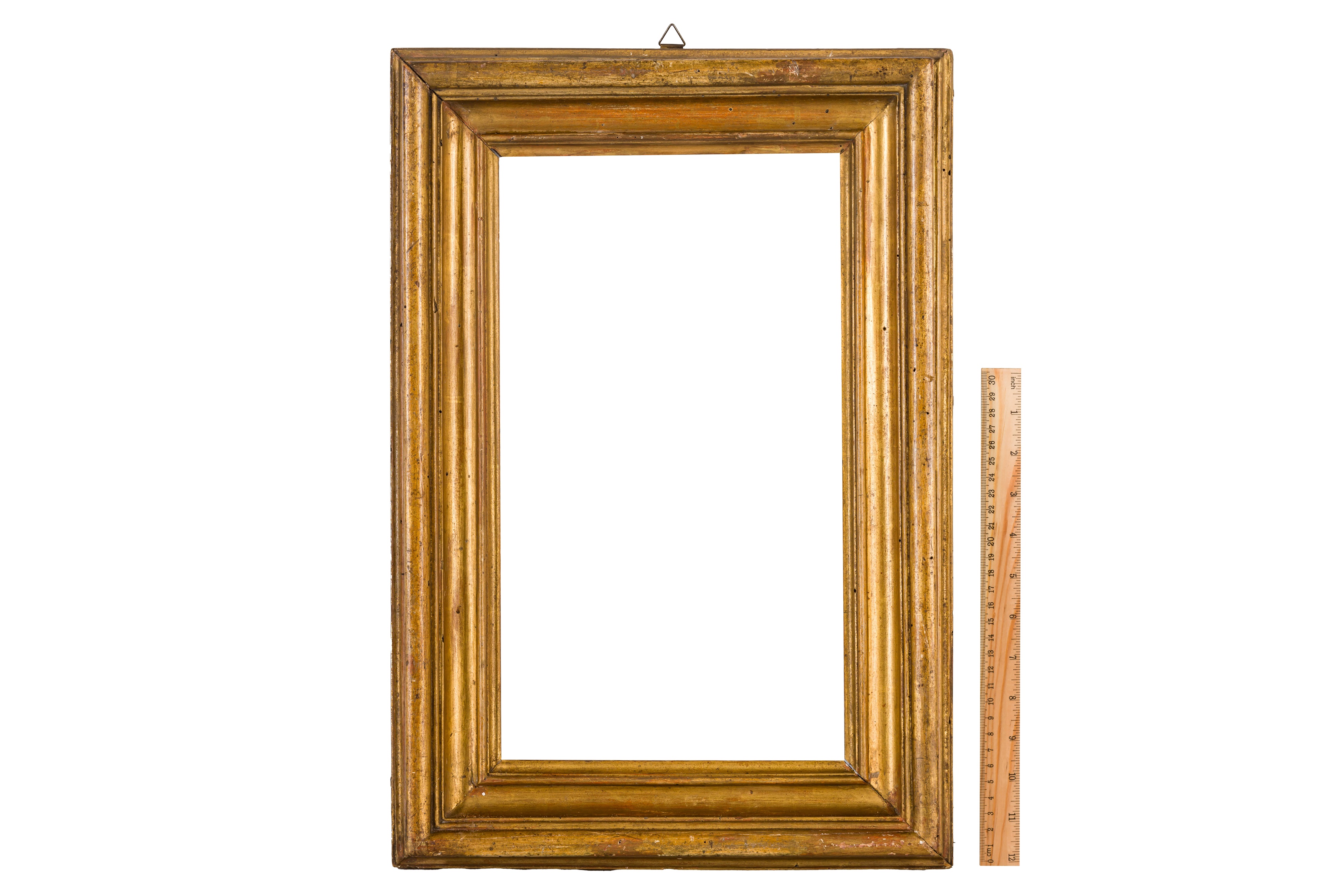 AN ITALIAN 18TH CENTURY GILDED MOULDING FRAME - Image 4 of 4