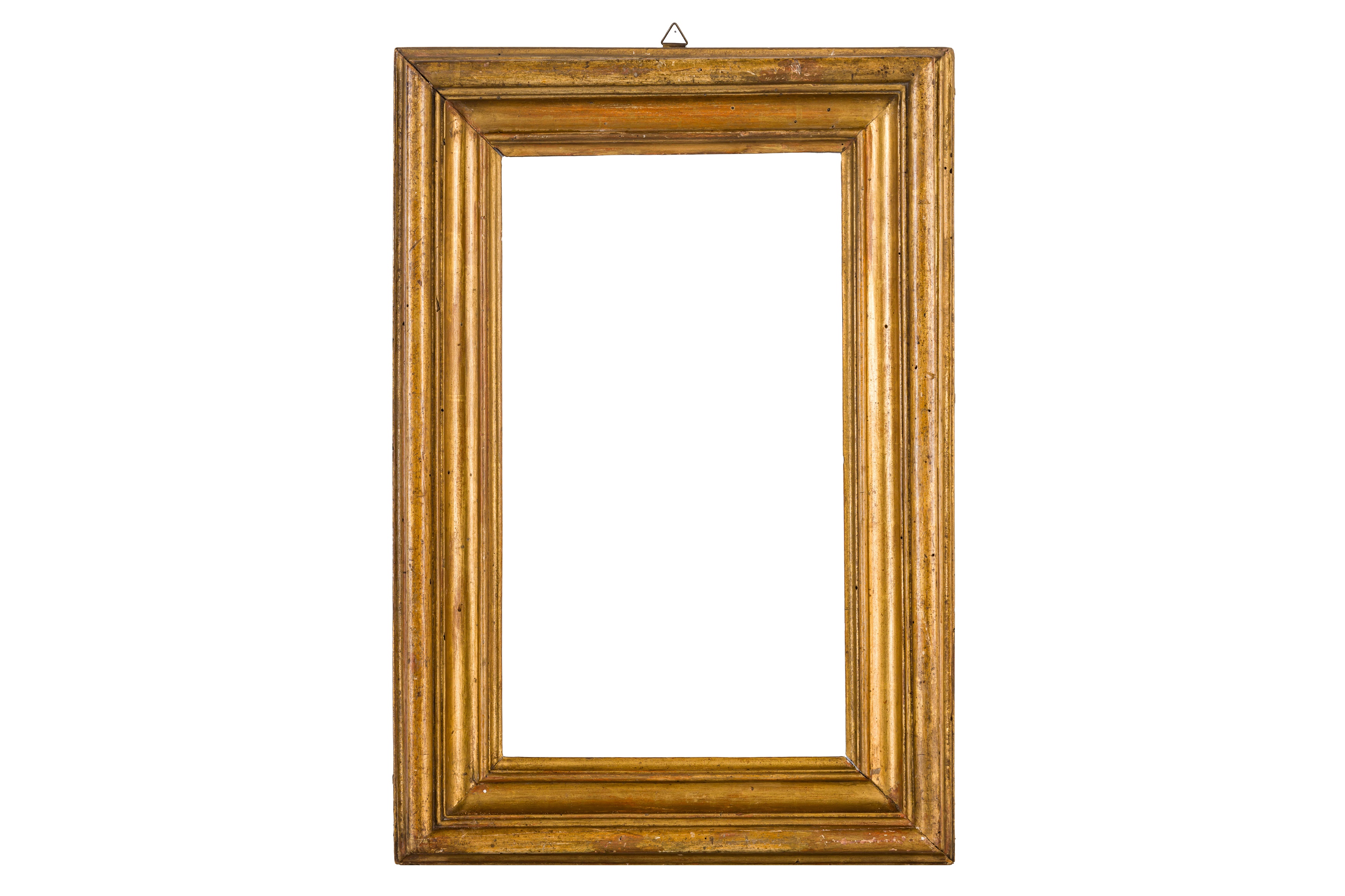 AN ITALIAN 18TH CENTURY GILDED MOULDING FRAME