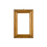 AN ITALIAN 18TH CENTURY GILDED MOULDING FRAME