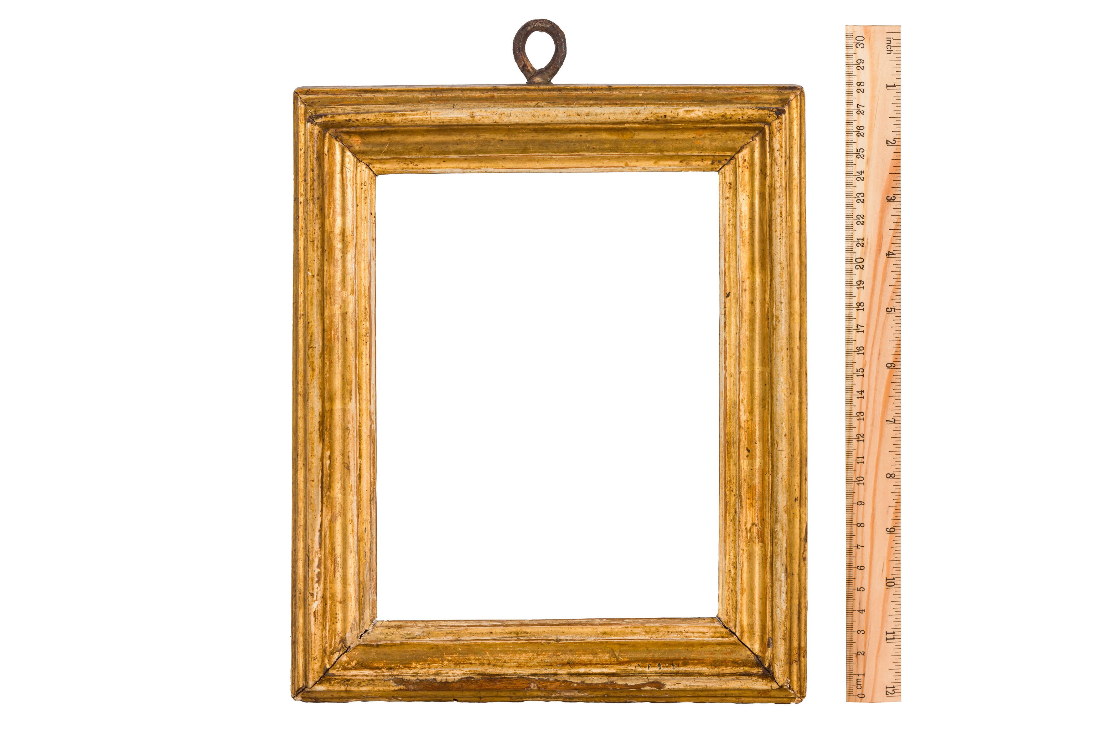 AN ITALIAN 18TH CENTURY GILDED MOULDING FRAME - Image 4 of 4