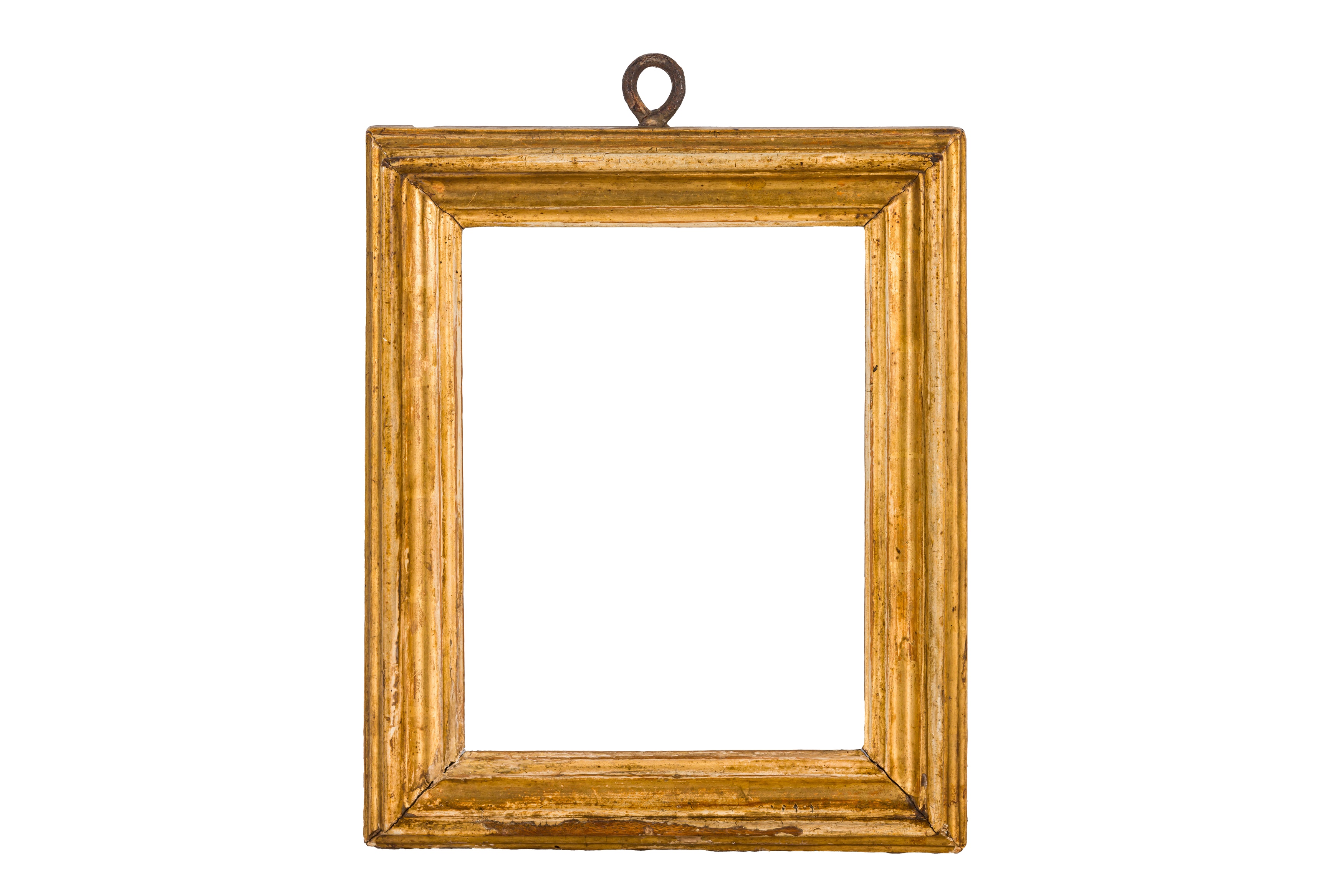 AN ITALIAN 18TH CENTURY GILDED MOULDING FRAME