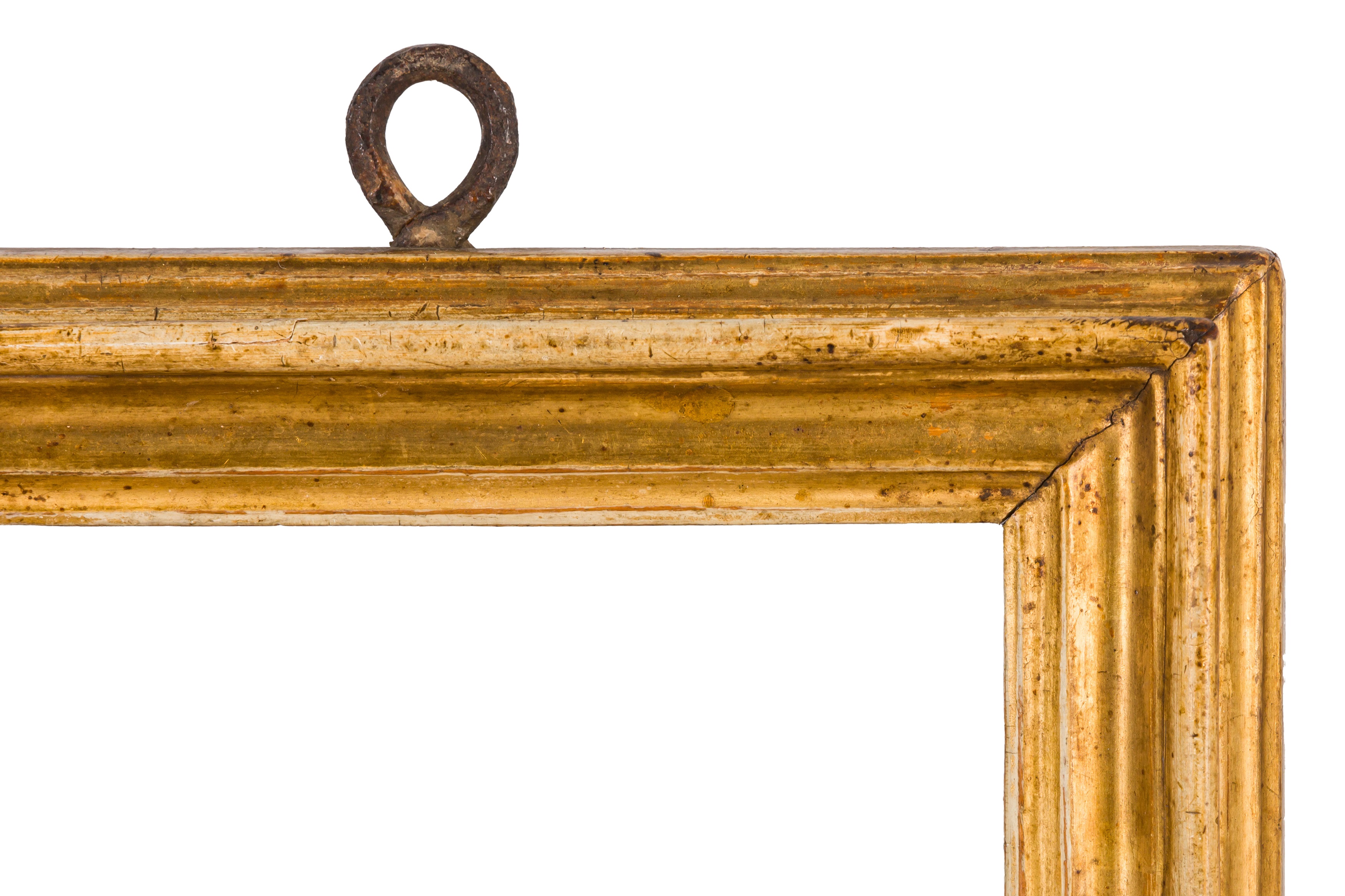 AN ITALIAN 18TH CENTURY GILDED MOULDING FRAME - Image 2 of 4