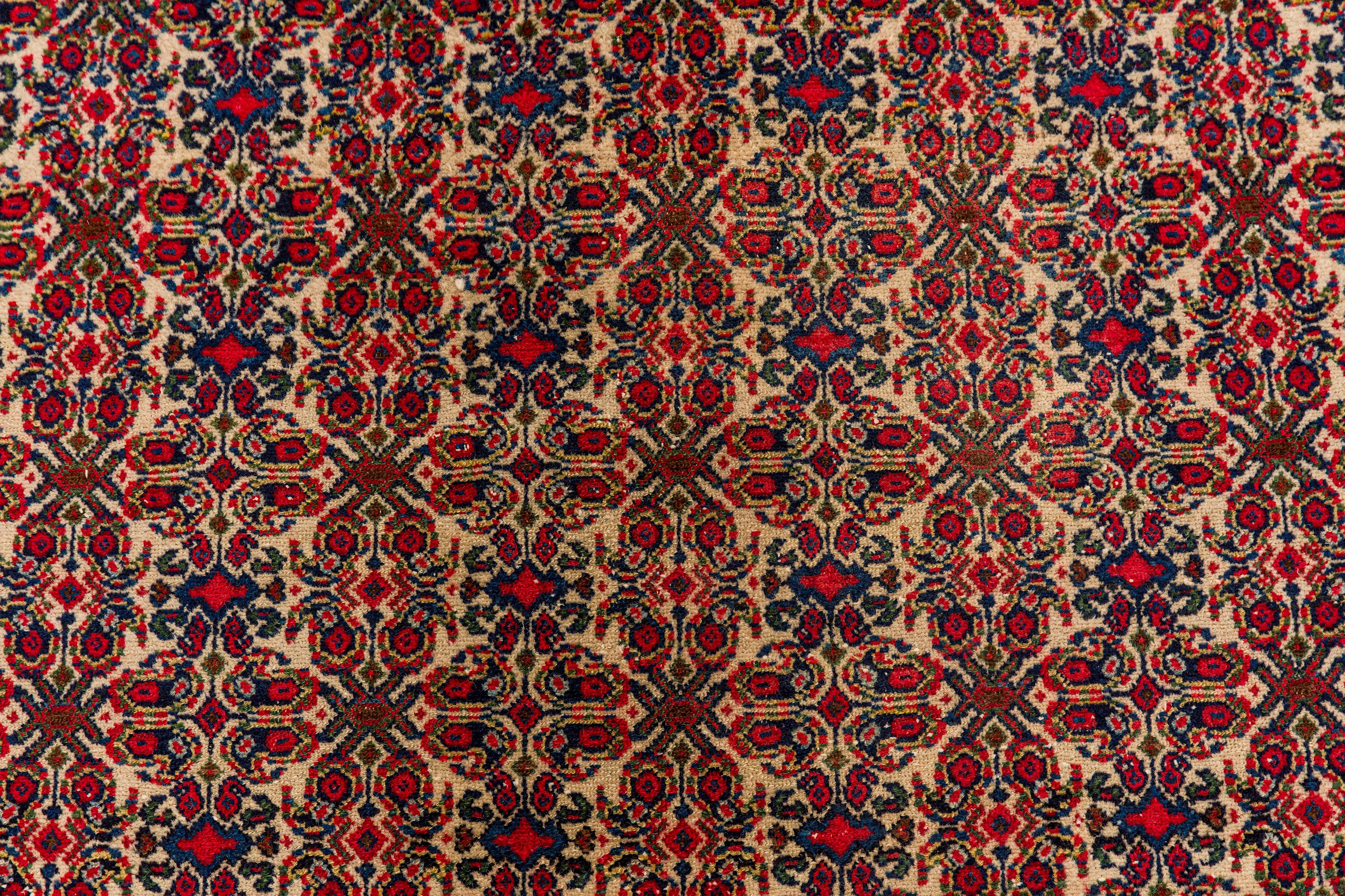A FINE SENNEH RUG, WEST PERSIA - Image 5 of 8