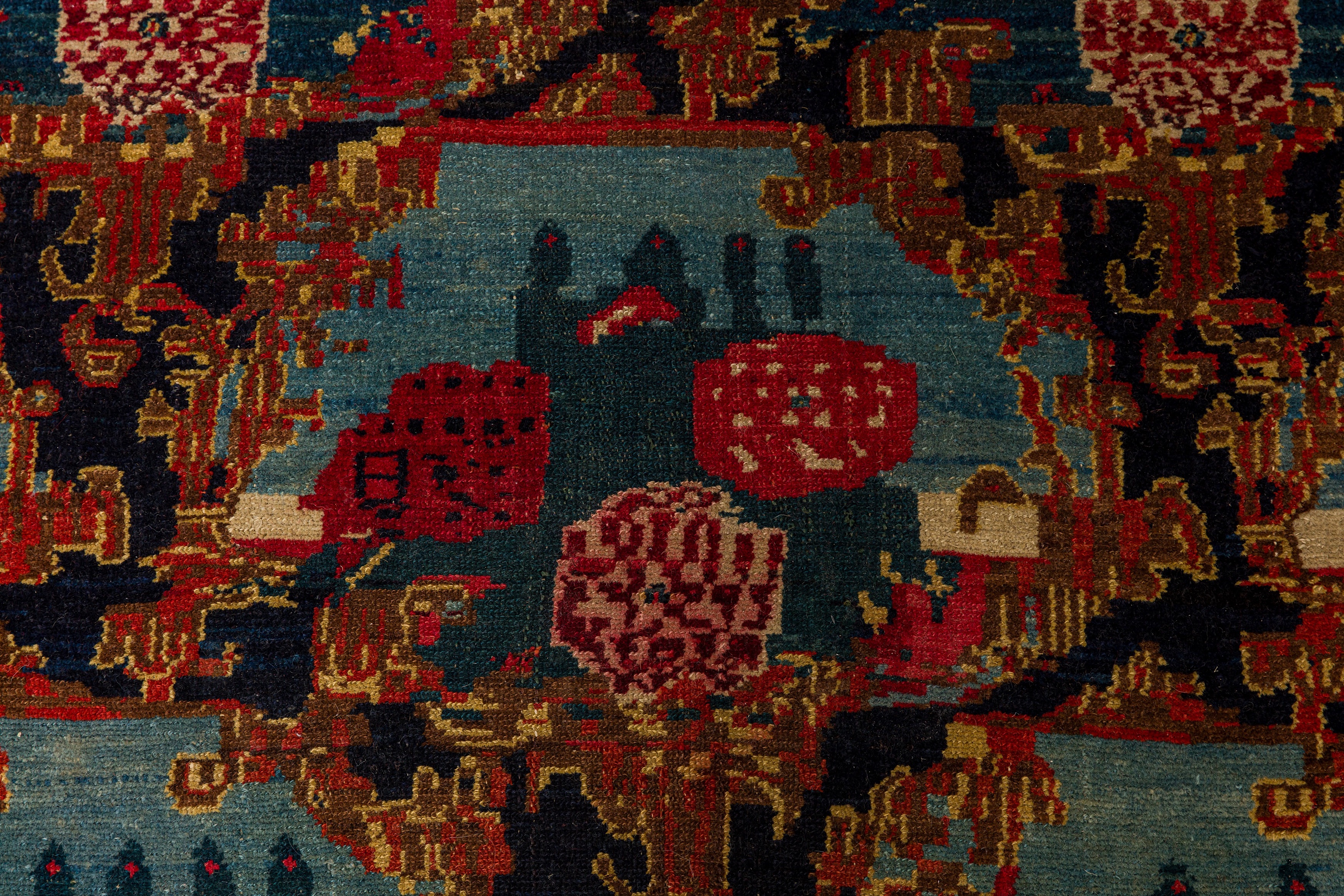 AN ANTIQUE SENNEH RUG, WEST PERSIA - Image 3 of 8