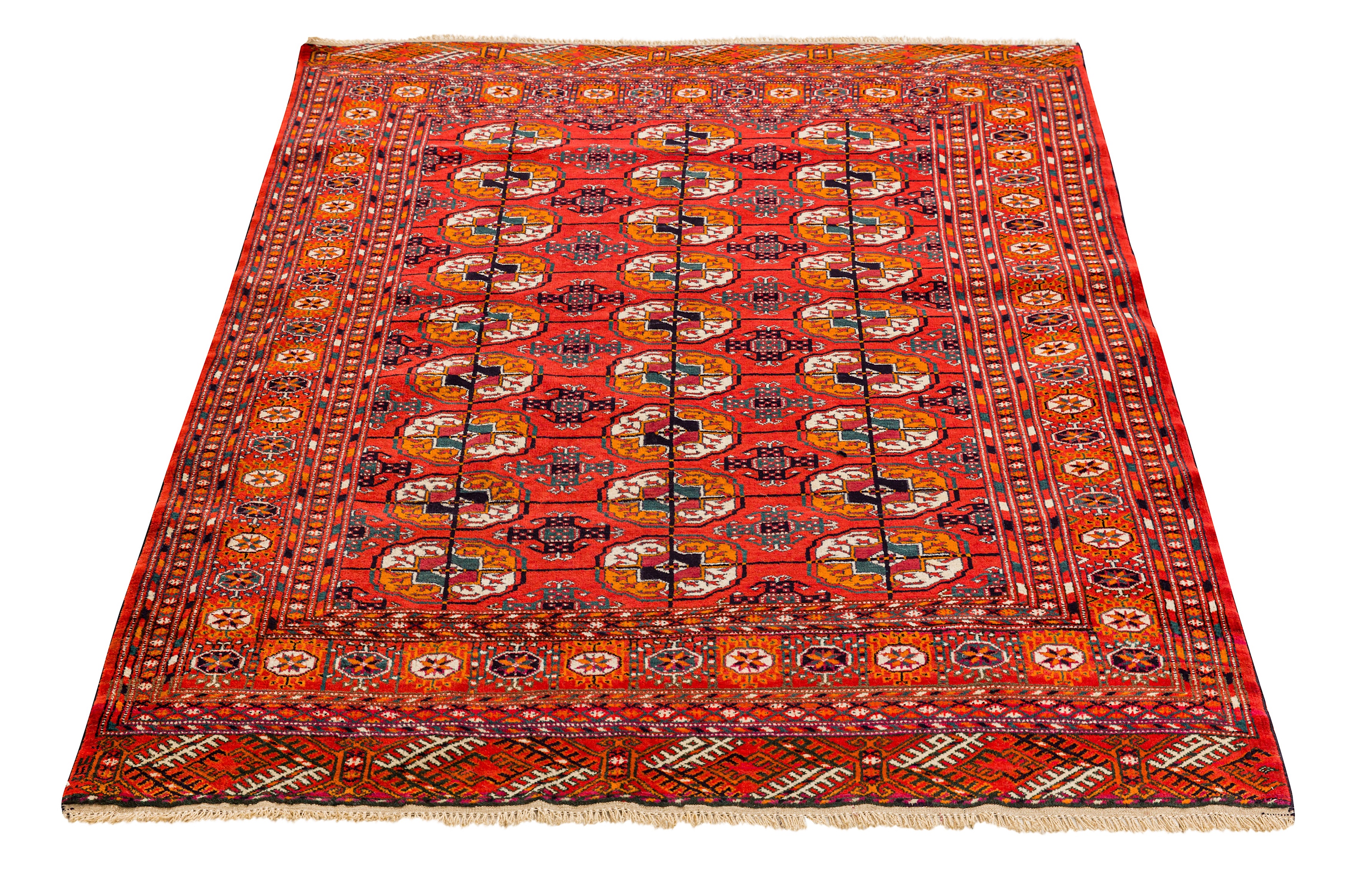 A FINE BOKHARA RUG, TURKMENISTAN - Image 2 of 8