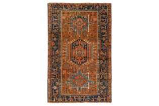 AN ANTIQUE KARAJA RUG, NORTH-WEST PERSIA