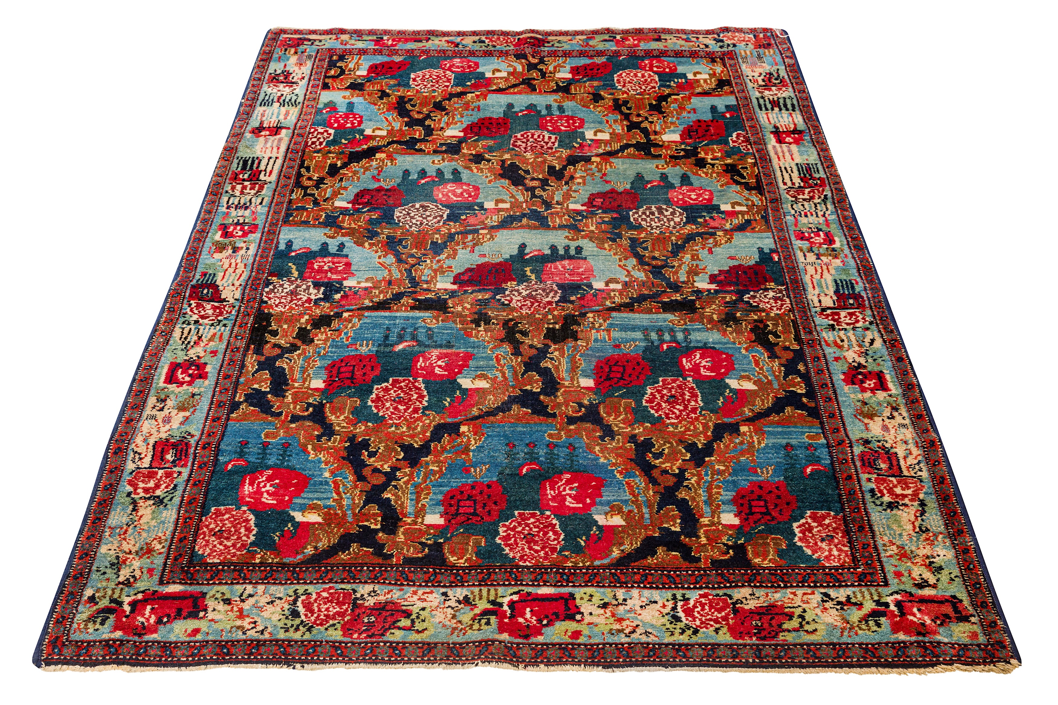 AN ANTIQUE SENNEH RUG, WEST PERSIA - Image 2 of 8