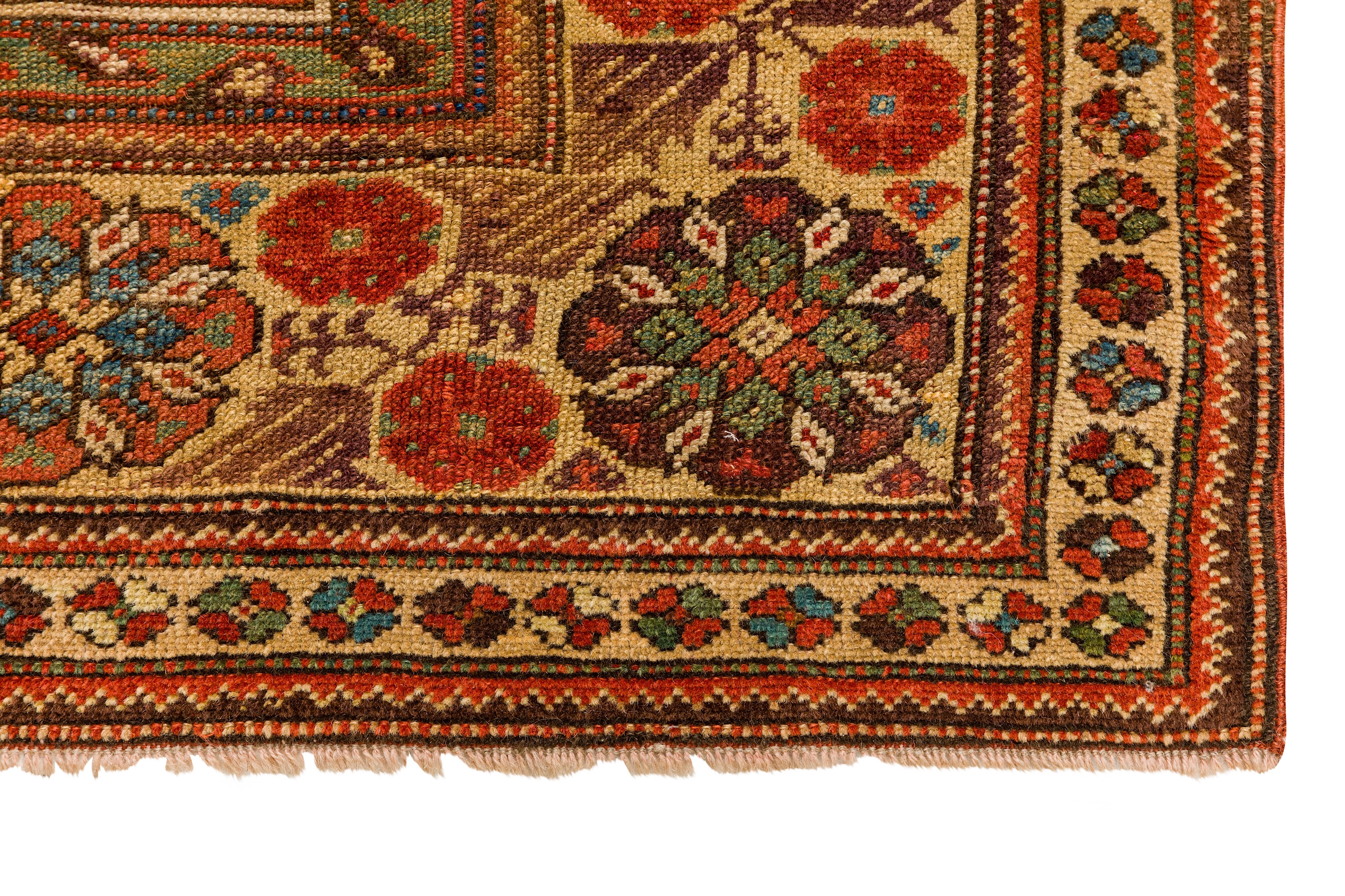 AN EARLY 19TH CENTURY MELAS PRAYER RUG, TURKEY - Image 7 of 8