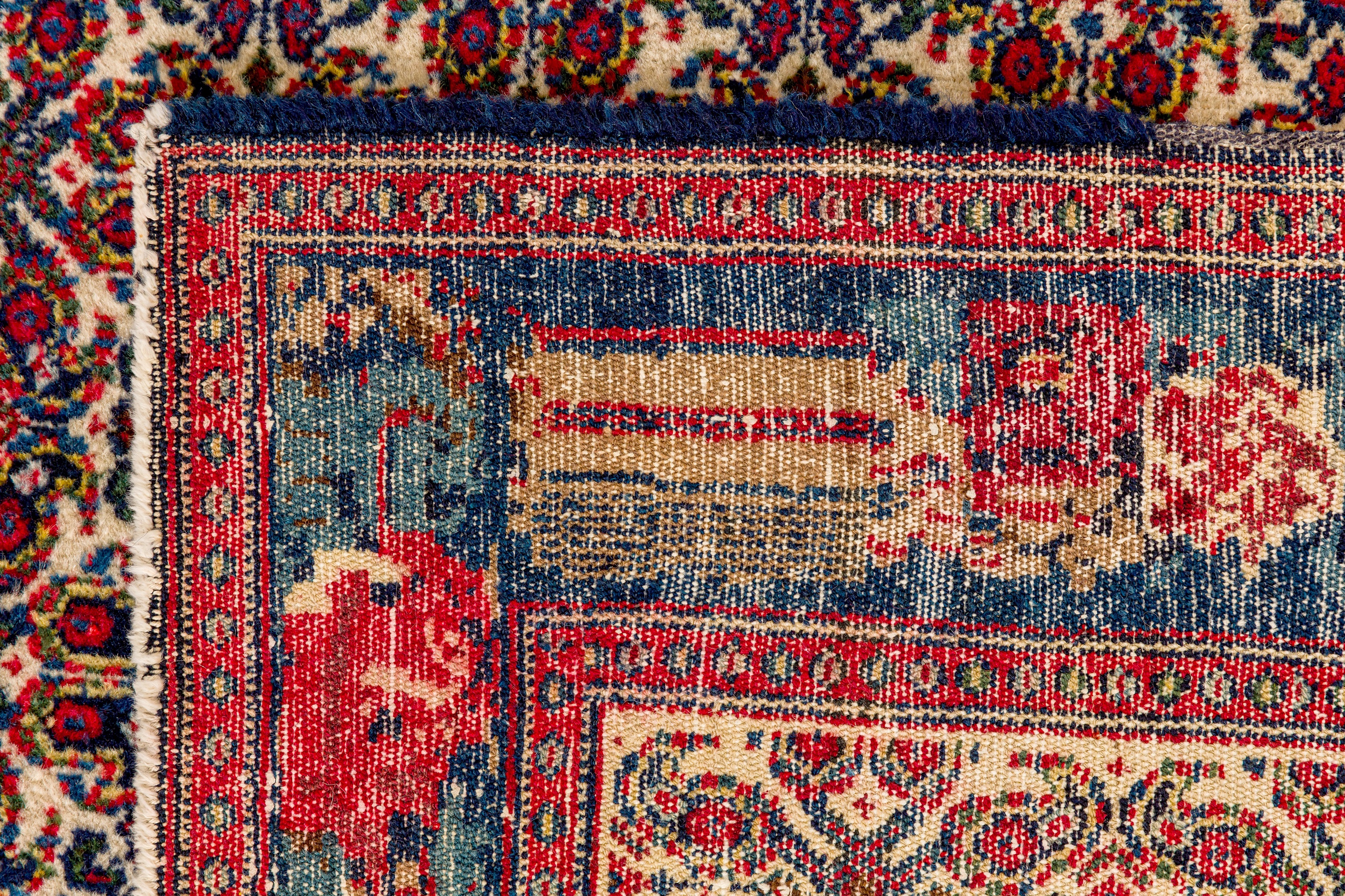 A FINE SENNEH RUG, WEST PERSIA - Image 8 of 8