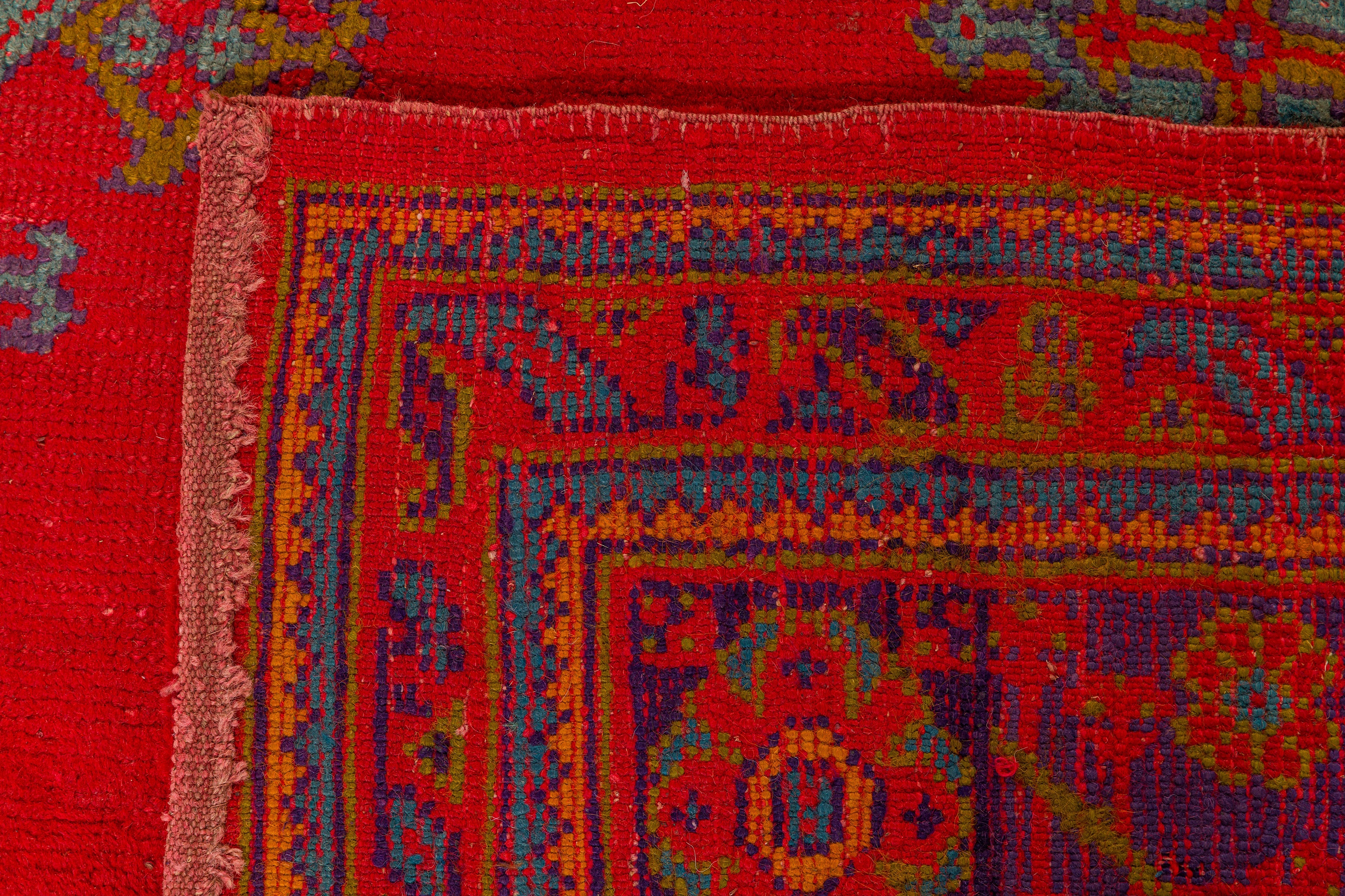 AN ANTIQUE USHAK CARPET, TURKEY - Image 7 of 7