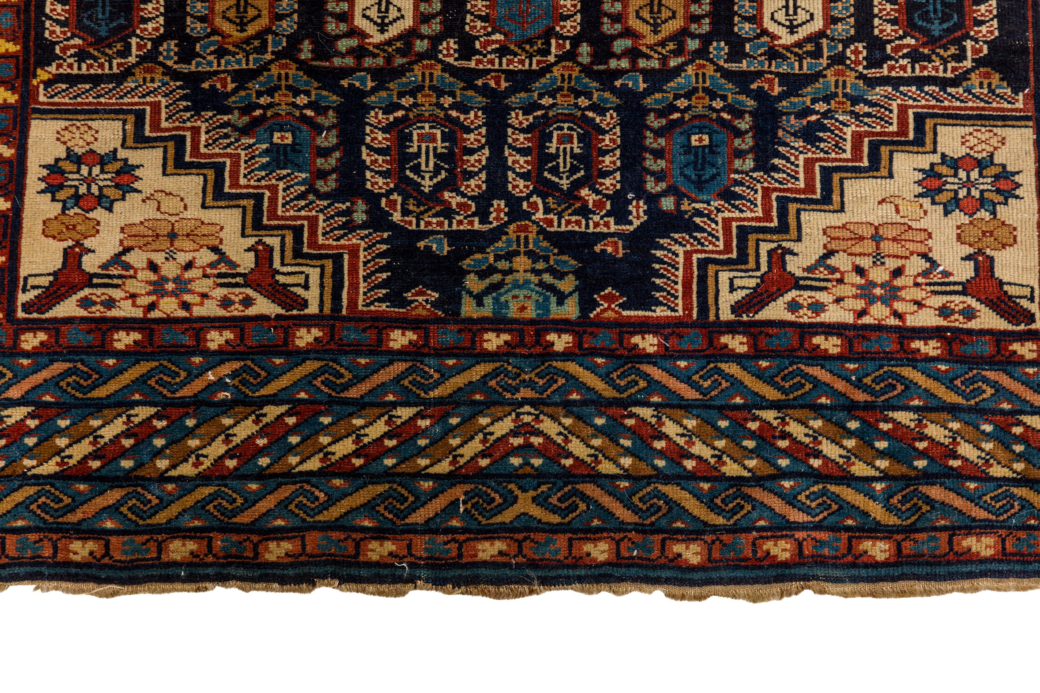 A FINE ANTIQUE KHILA RUG, EAST CAUCASUS - Image 6 of 8