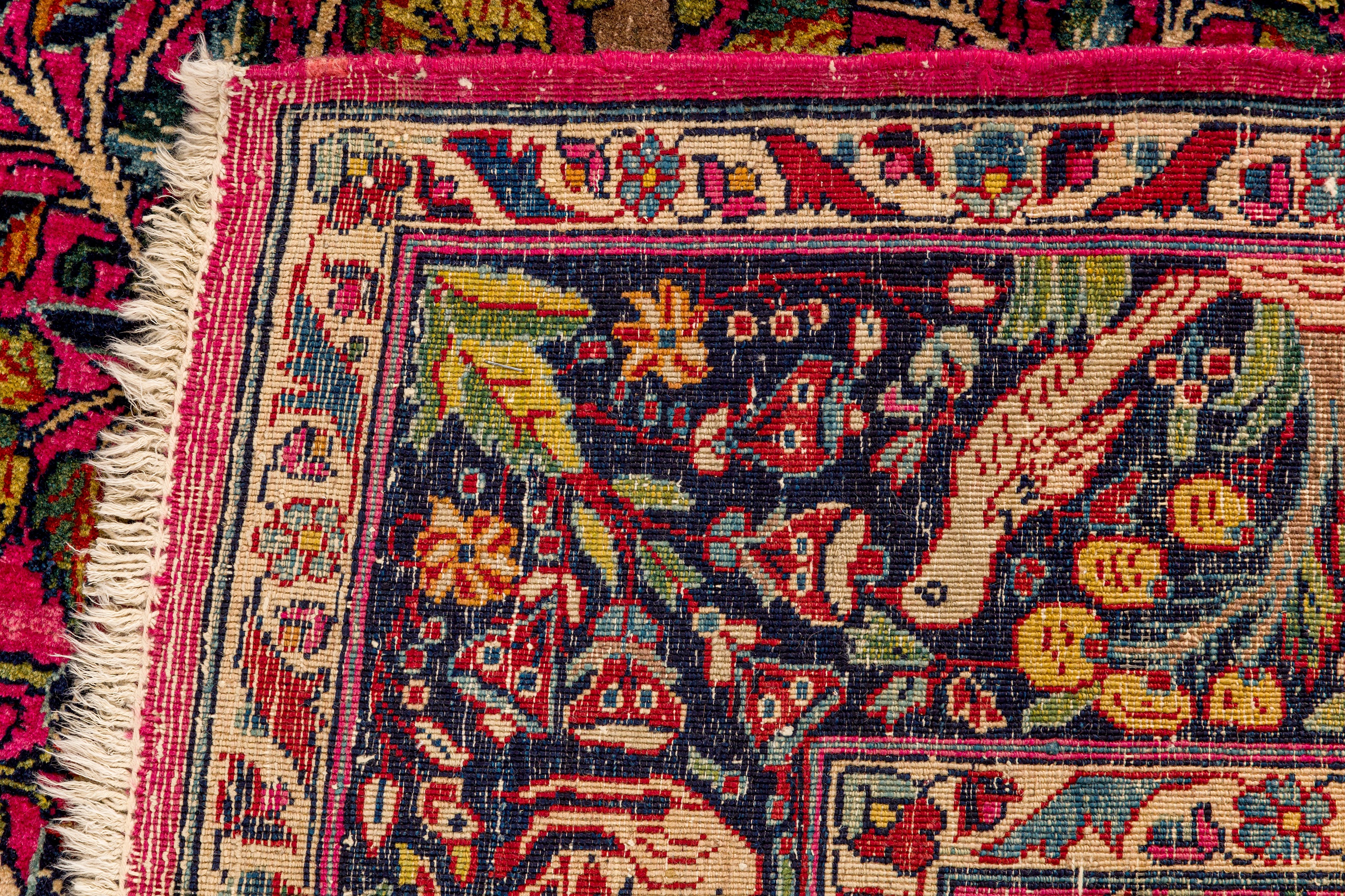 A FINE MESHED RUG, NORTH-EAST PERSIA - Image 8 of 8