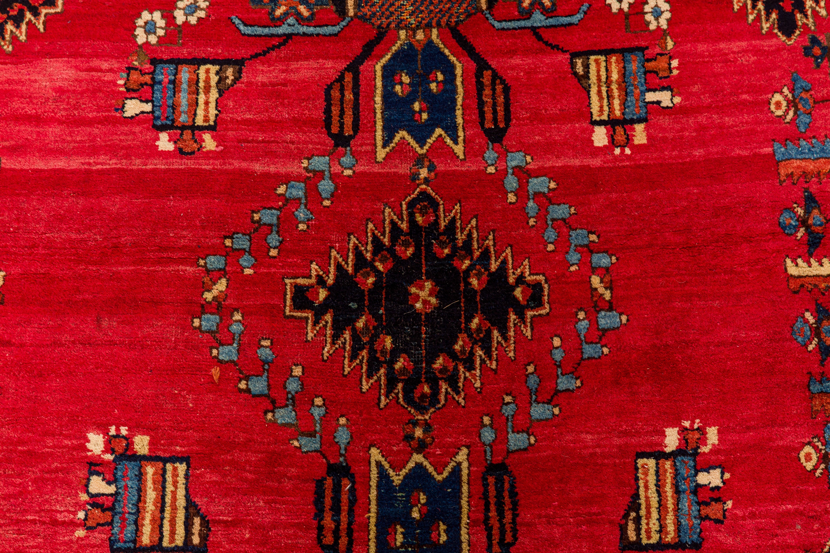 A FINE AFSHAR RUG, SOUTH-WEST PERSIA - Image 4 of 8