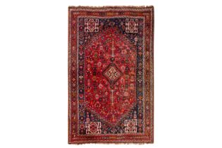 A FINE QASHQAI CARPET, SOUTH-WEST PERSIA