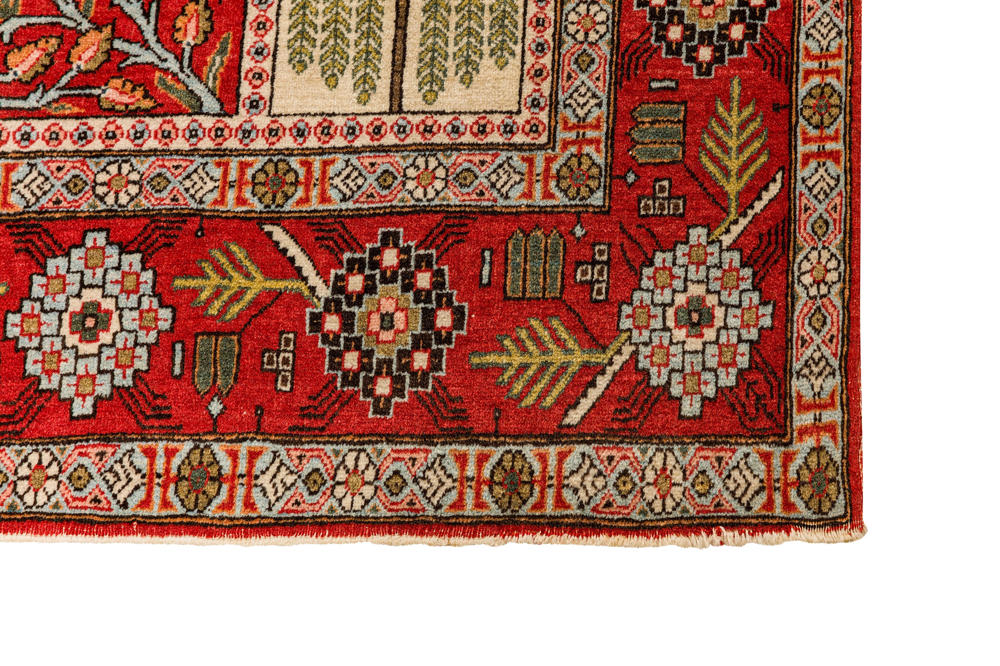 A FINE QUM RUG, CENTRAL PERSIA - Image 7 of 8