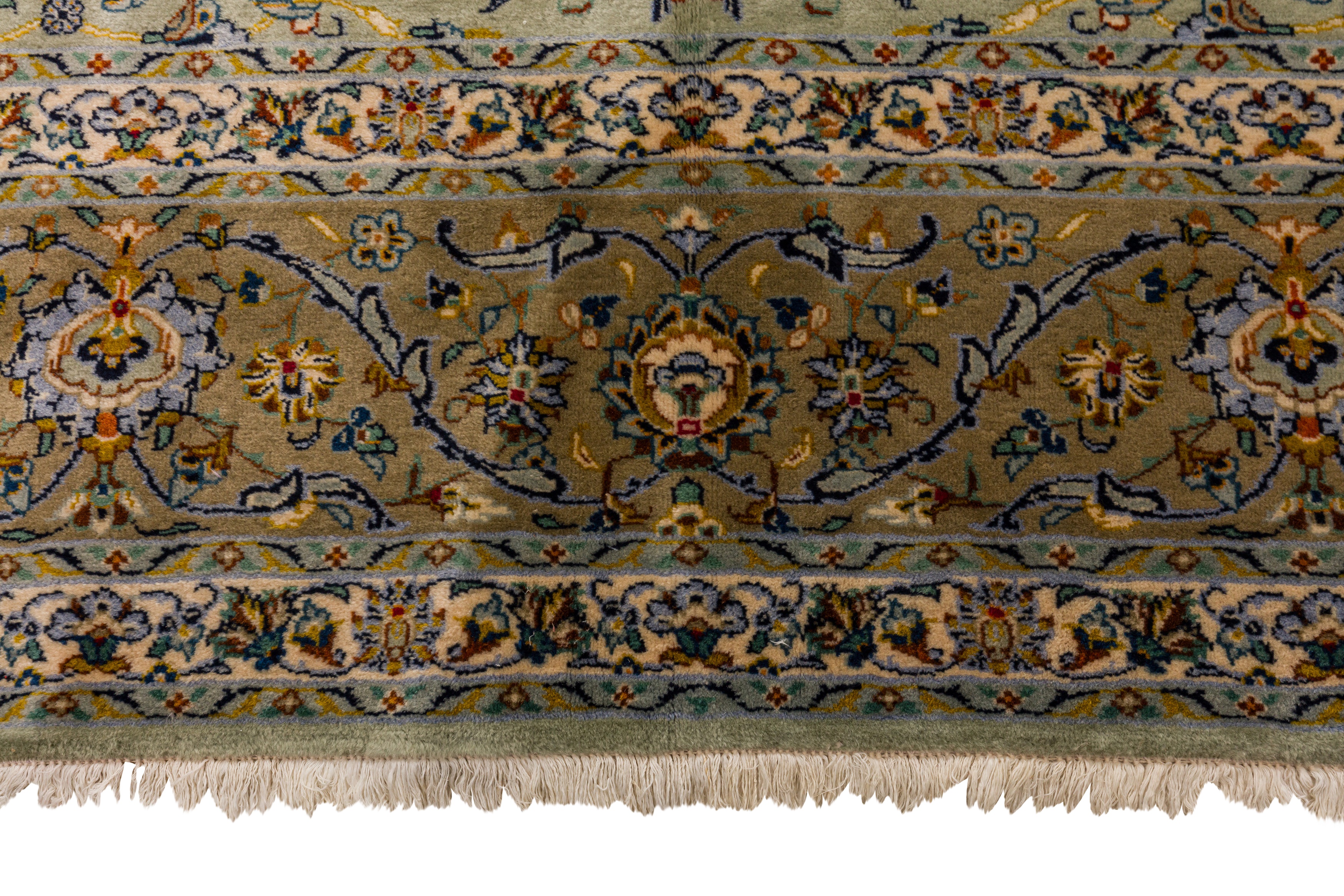 A FINE KASHAN CARPET, CENTRAL PERSIA - Image 7 of 9