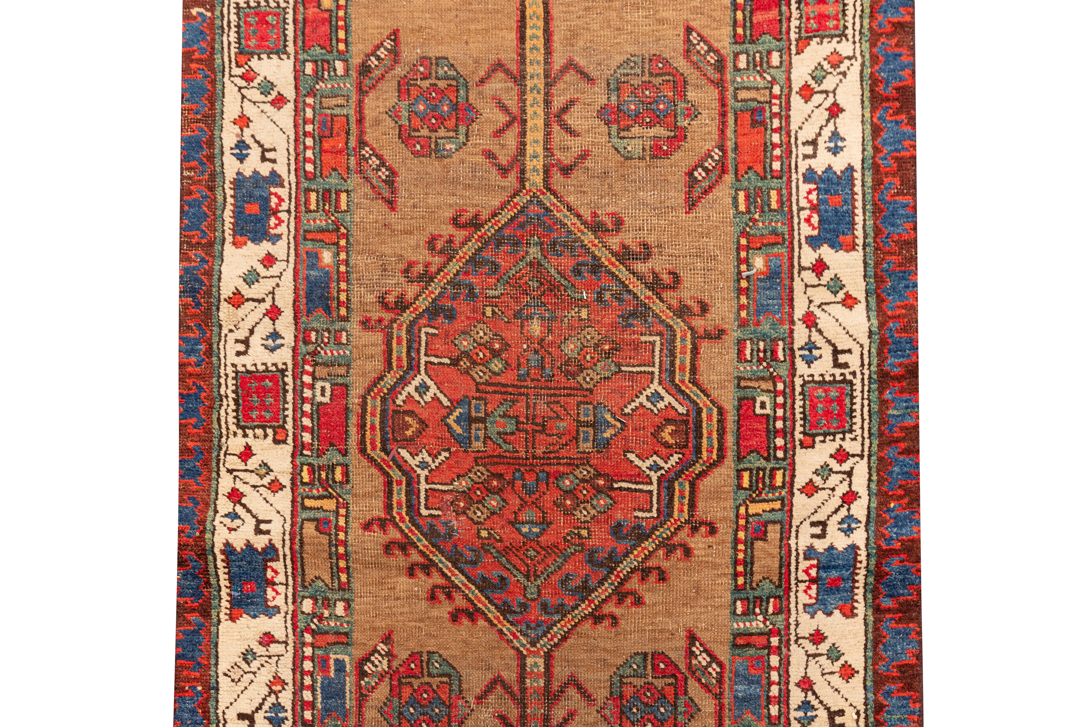 AN ANTIQUE SERAB RUNNER, NORTH-WEST PERSIA - Image 4 of 8