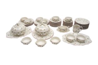A VILLEROY & BOCH PETITE FLEUR DINNER SET FROM THE COUNTRY COLLECTION