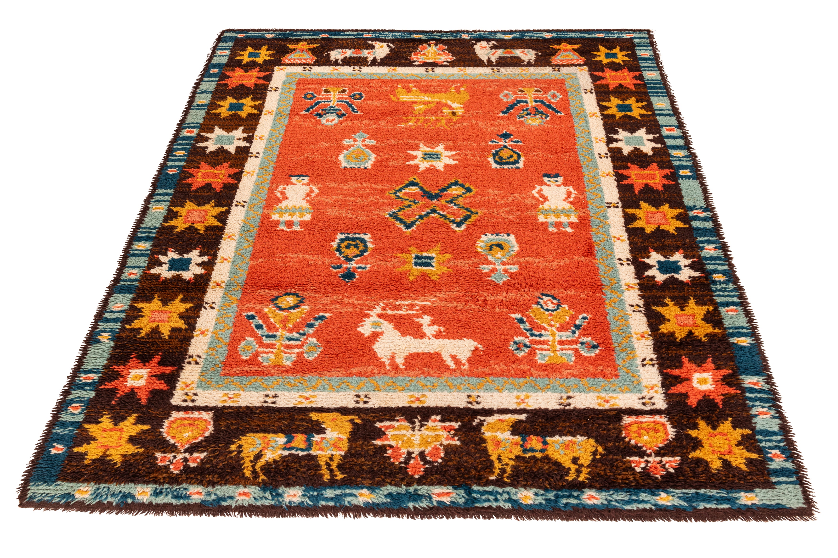 A FINE EGE RYA RUG, DENMARK - Image 2 of 8