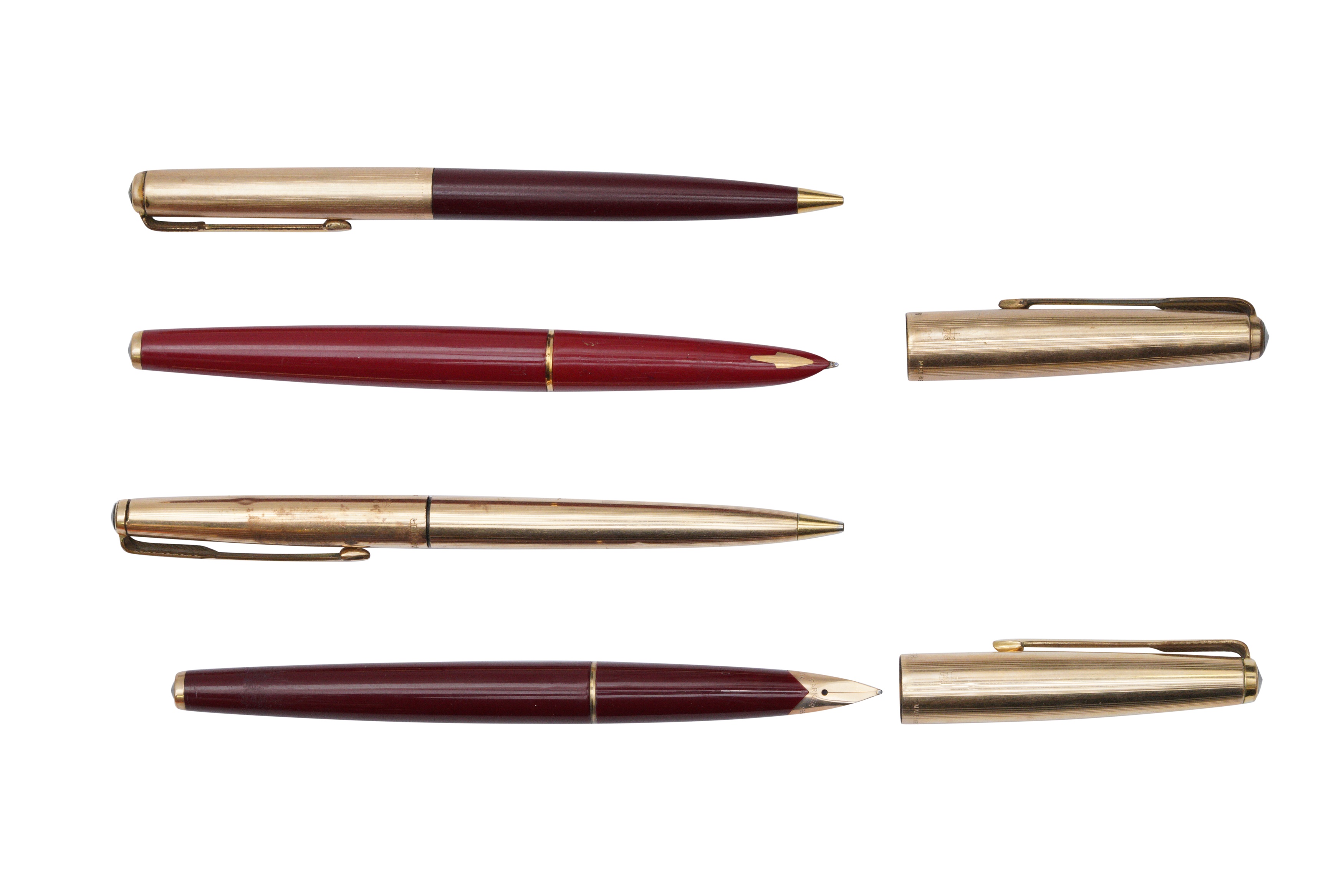 A GROUP OF PARKER PENS