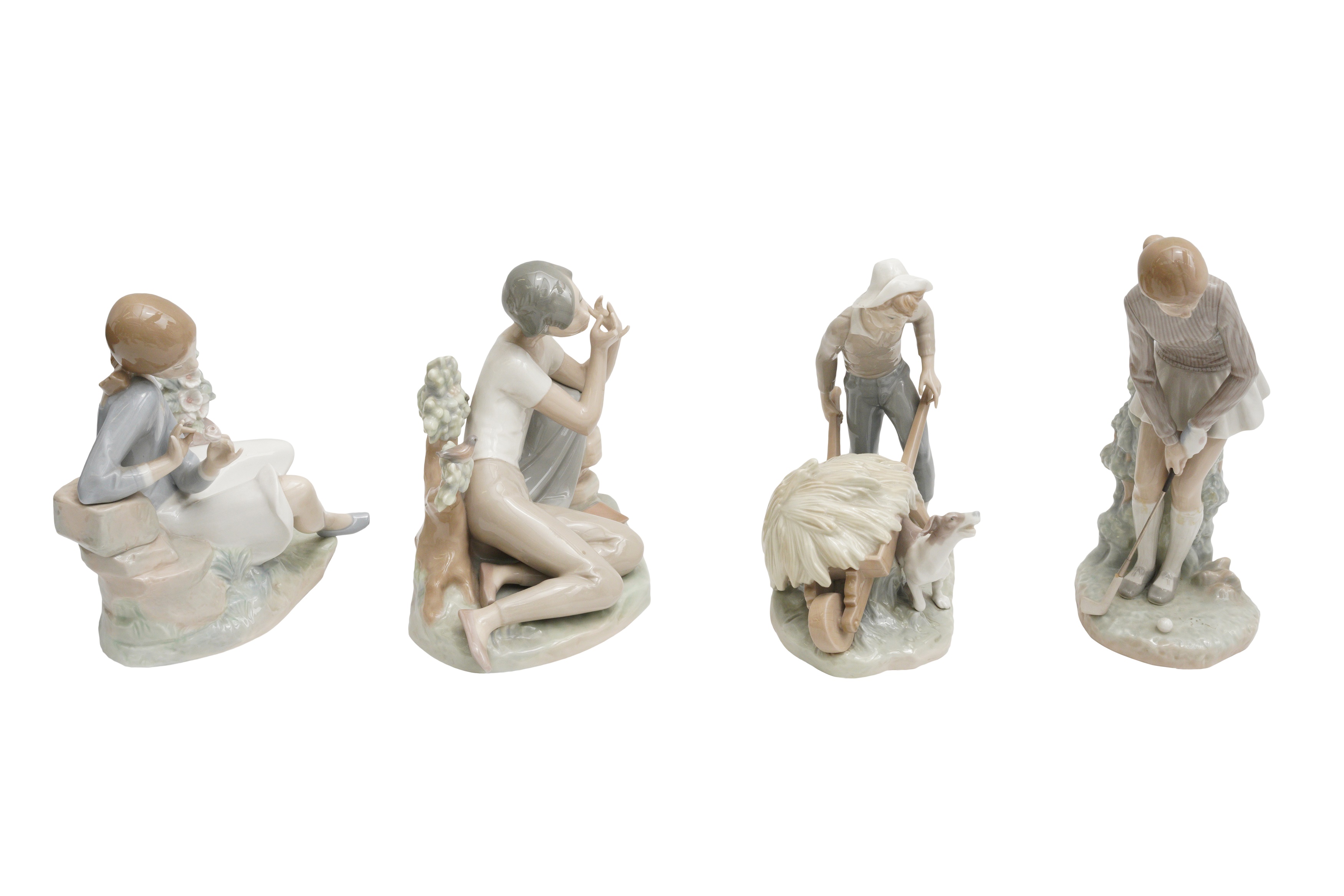 A GROUP OF EIGHT LLADRO FIGURES AND ONE NAO FIGURE - Image 5 of 6