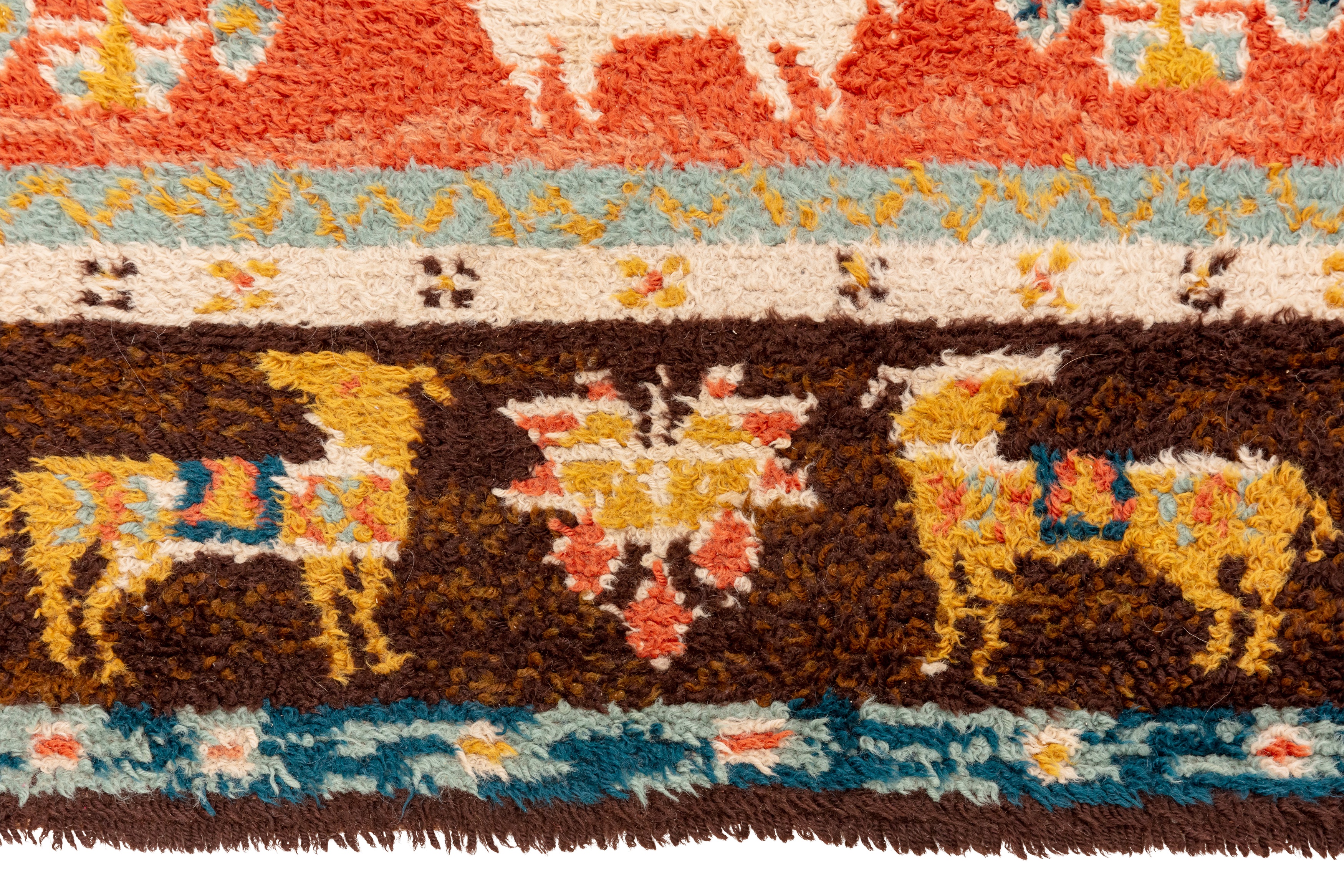 A FINE EGE RYA RUG, DENMARK - Image 7 of 8