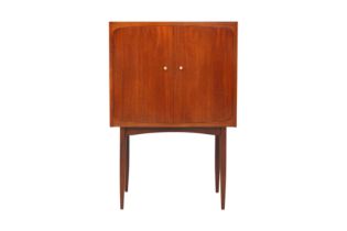 A MID-CENTURY COCKTAIL CABINET