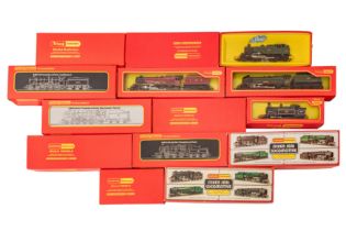 A GROUP OF FOURTEEN HORNBY AND HORNBY TRIANG OO GAUGE STEAM LOCOMOTIVES