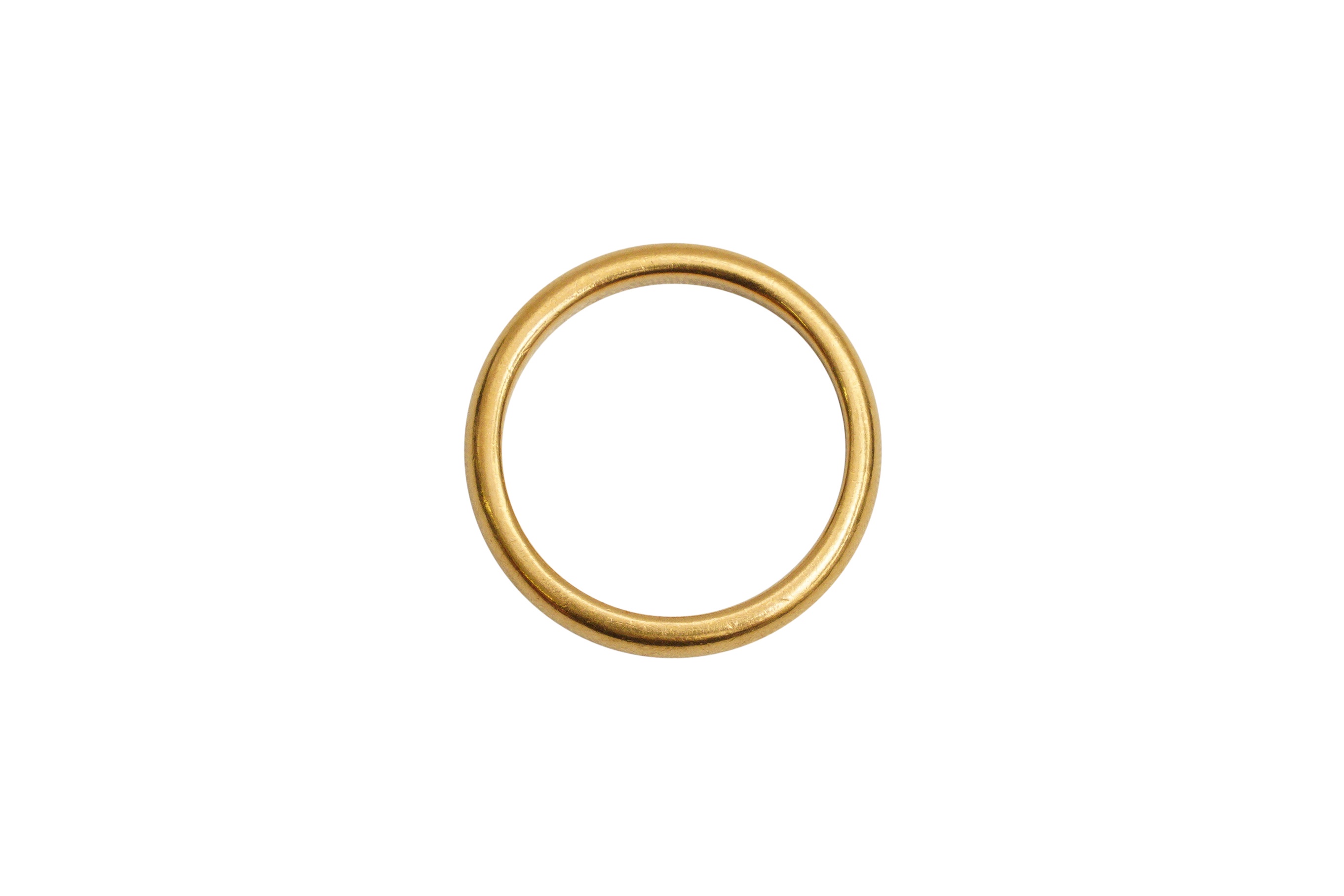A 22CT GOLD WEDDING BAND - Image 2 of 2