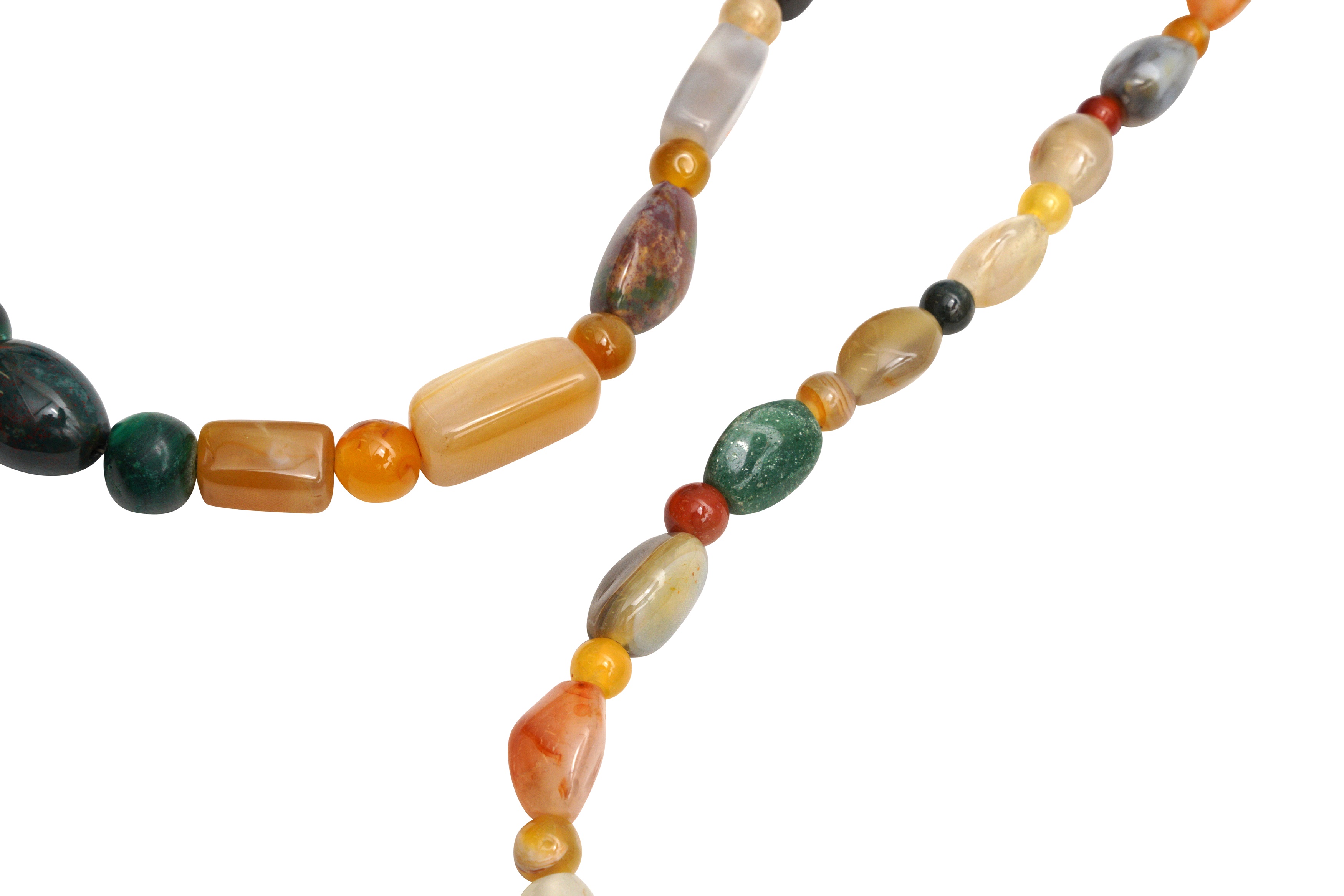 TWO HARDSTONE NECKLACES - Image 2 of 2