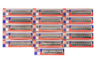 A GROUP OF JOUEF OO GAUGE MARK 3 COACHES,