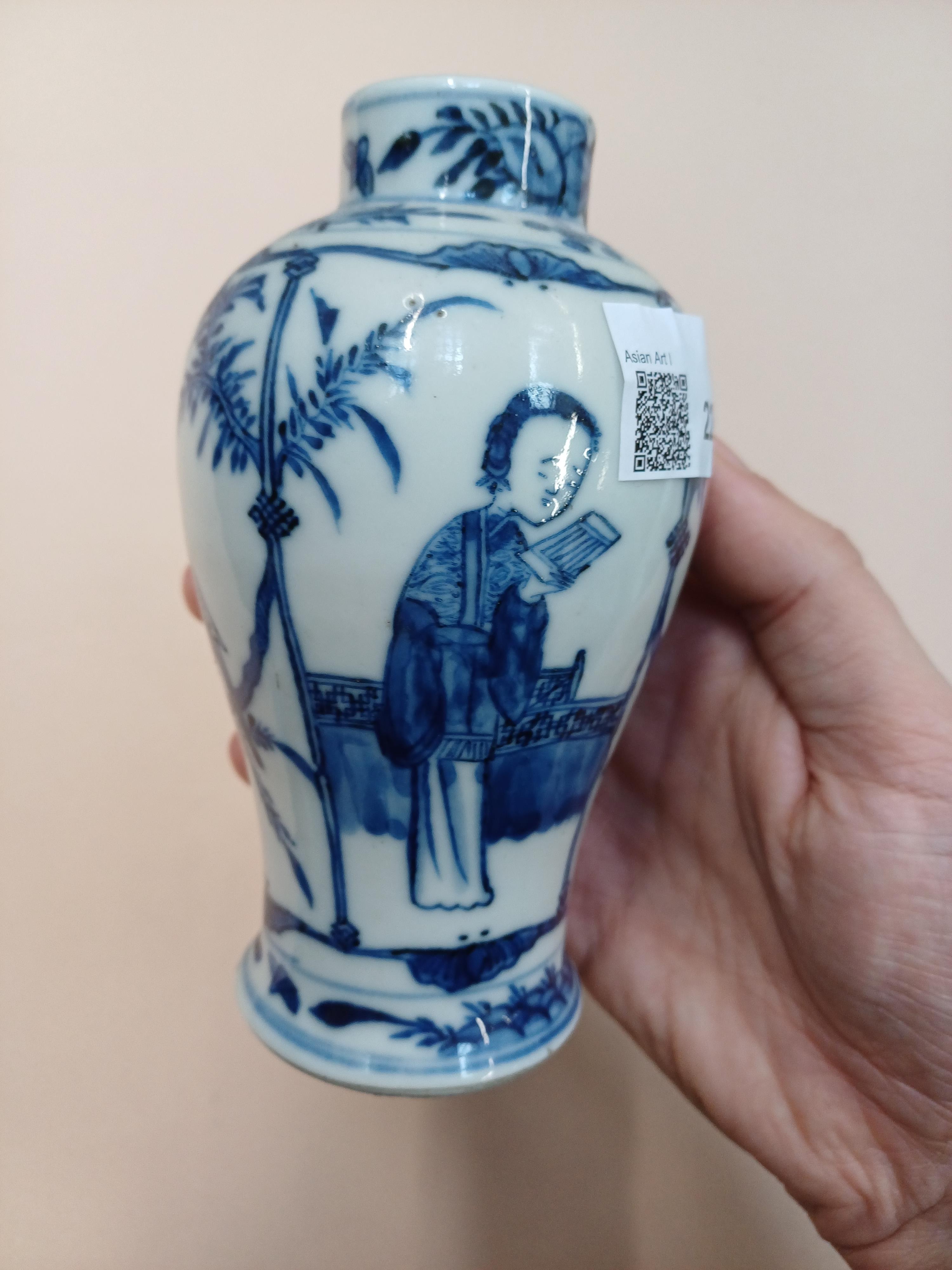 A GROUP OF CHINESE BLUE AND WHITE PORCELAIN 清十八至十九世紀 青花瓷器一組 - Image 10 of 34