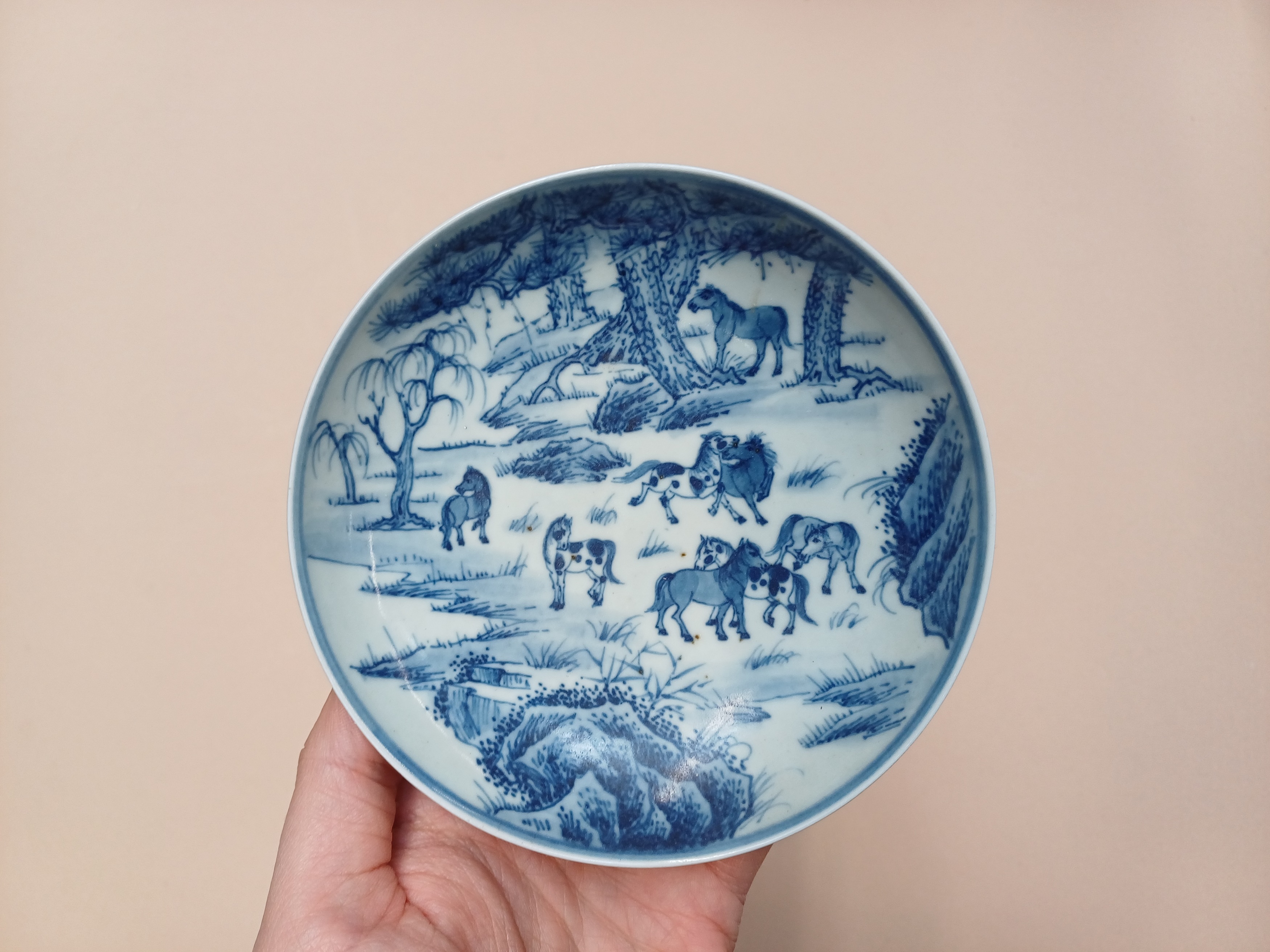 A GROUP OF CHINESE BLUE AND WHITE PORCELAIN 清十八至十九世紀 青花瓷器一組 - Image 21 of 34