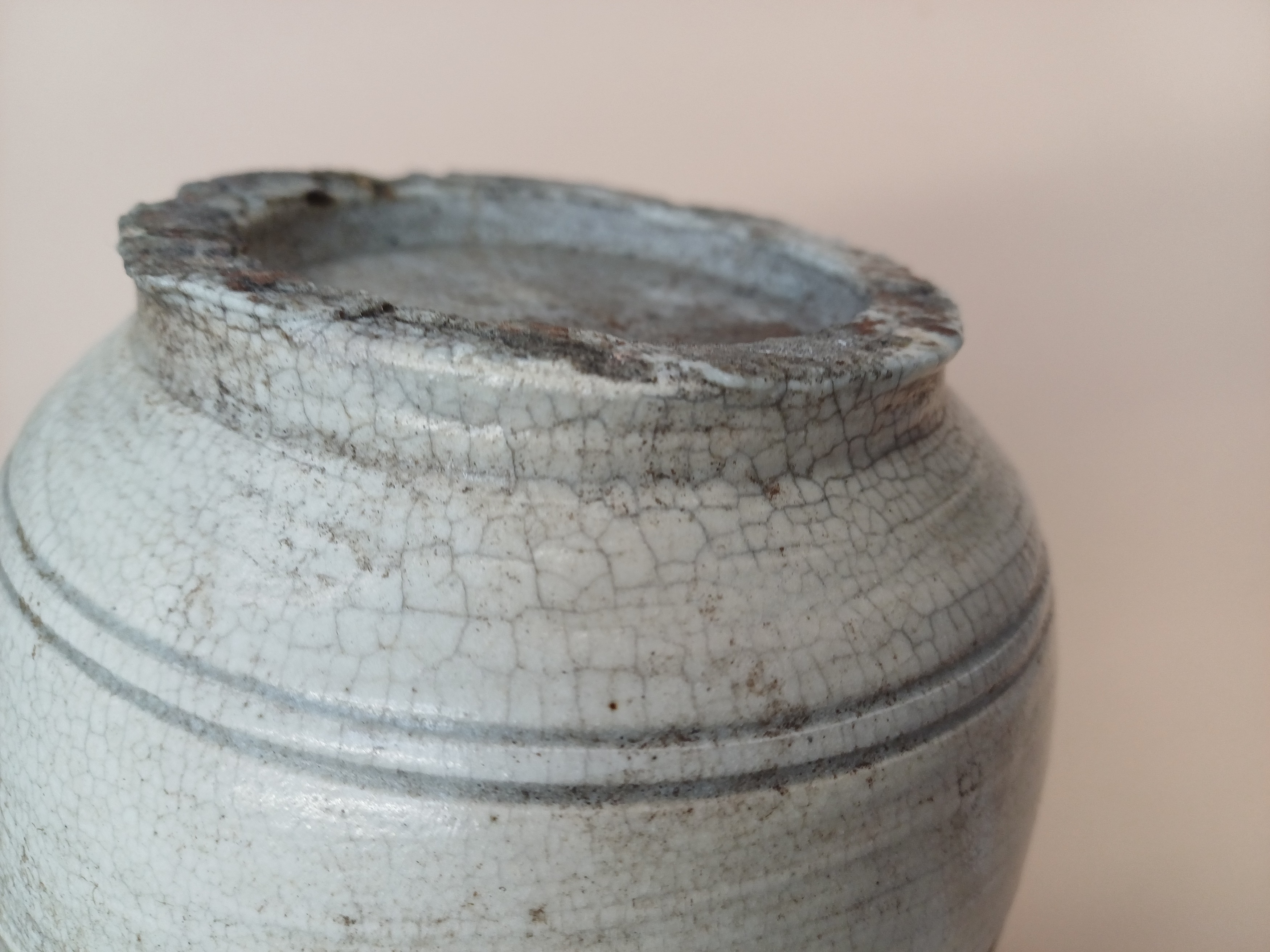 A KOREAN BUNCHEONG PAINTED DRUM FLASK - Image 6 of 10