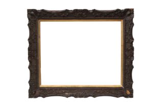 A CHINESE CARVED WOOD FRAME FOR THE EXPORT MARKET 十九世紀 木框架