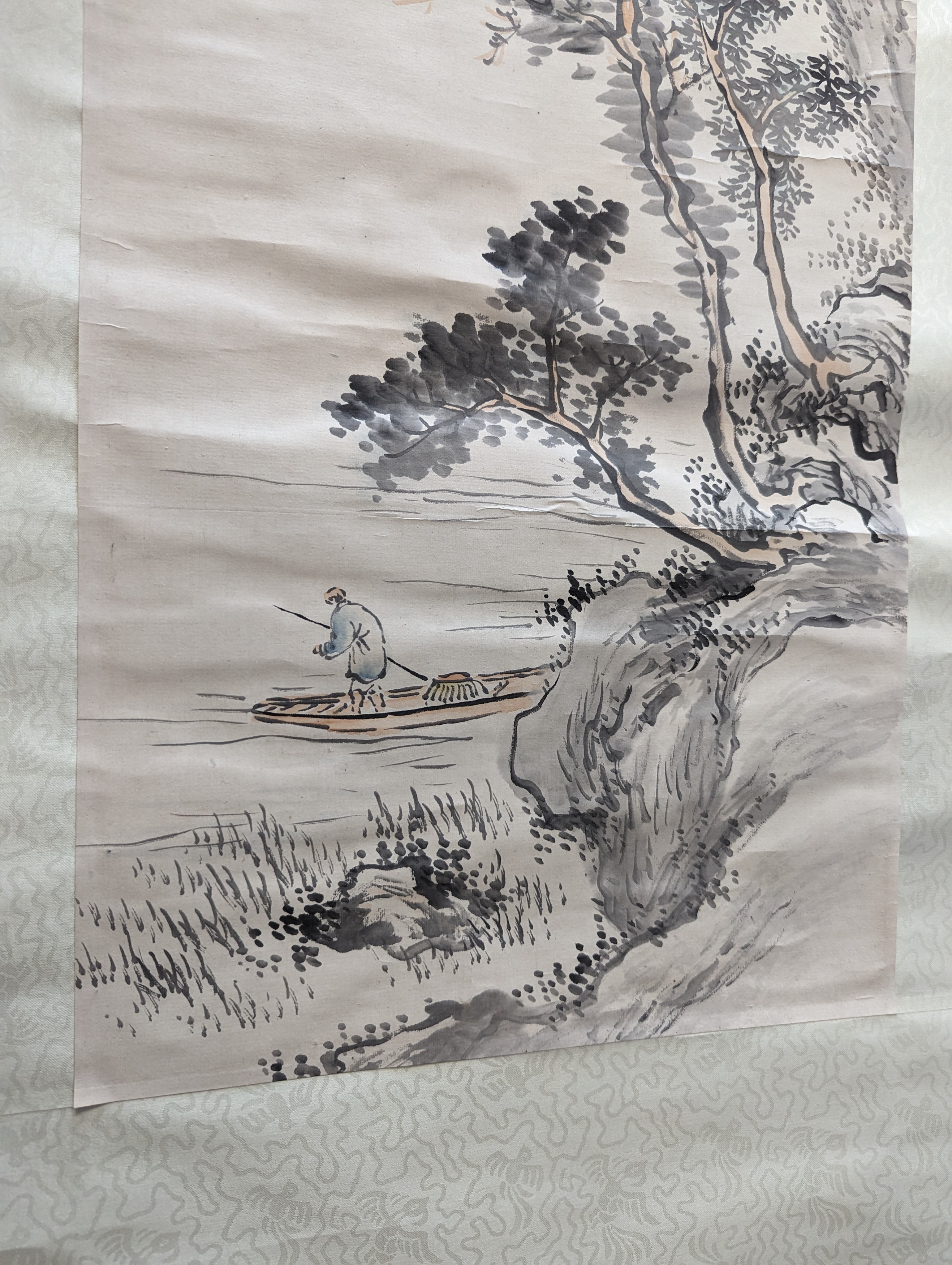 A GROUP OF THREE CHINESE PAINTINGS 水墨畫一組三件 - Image 15 of 17